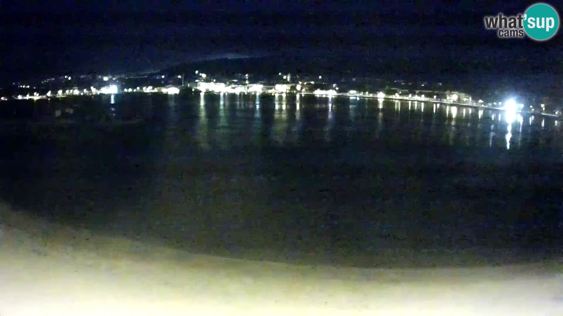 Live webcam Novalja – The Town beach