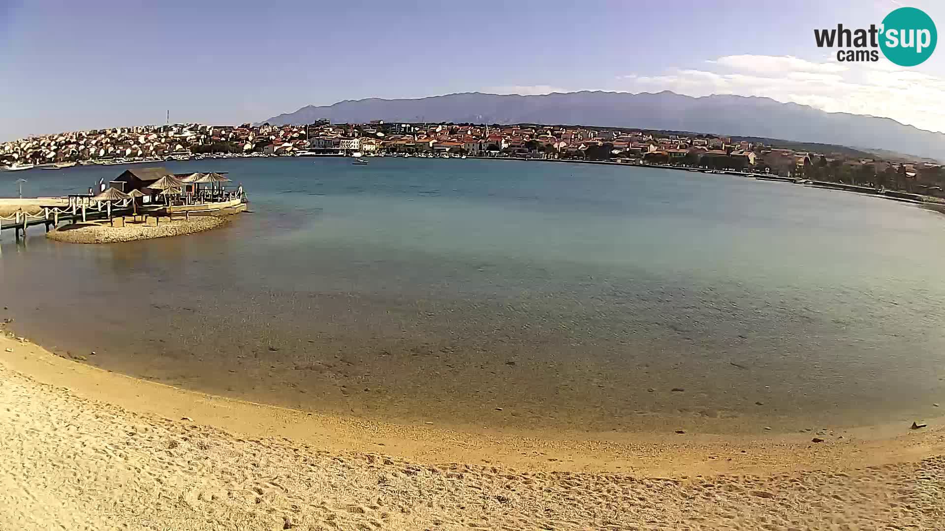 Webcam Novalja – Stadtstrand
