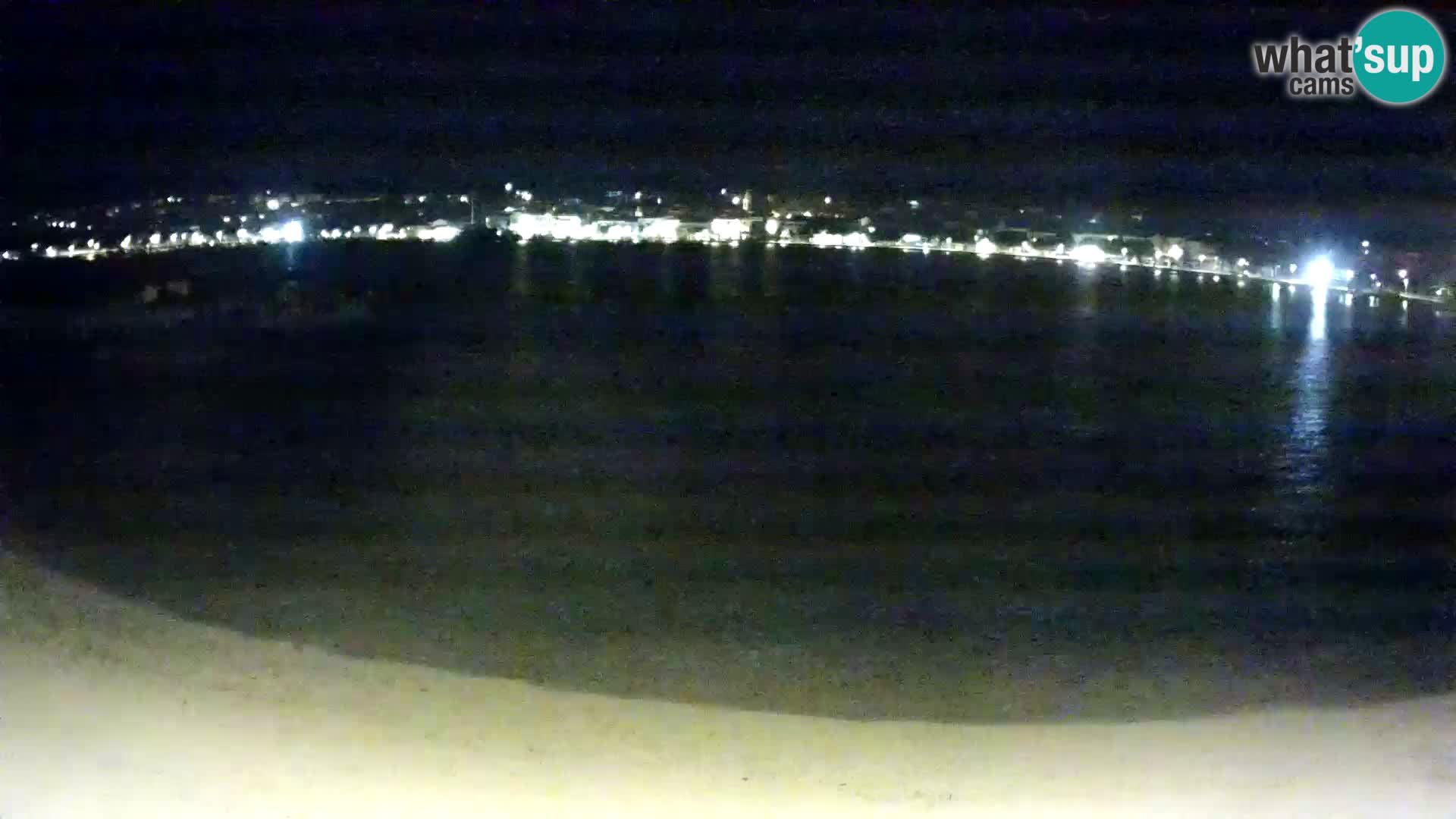 Novalja livecam – plage de la ville