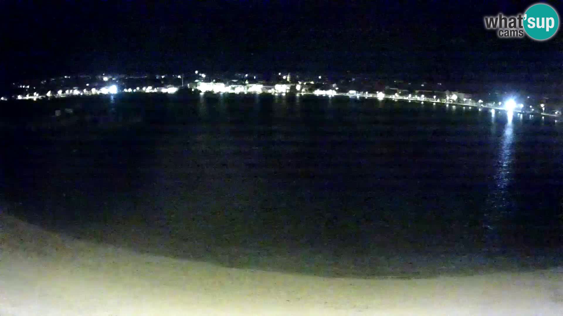 Novalja en vivo – playa de la ciudad