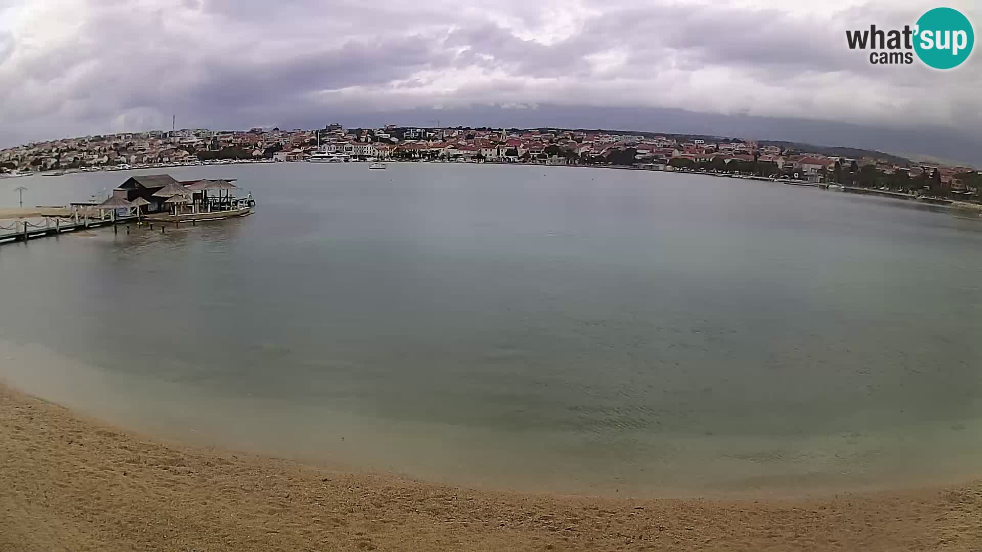 Webcam Novalja – Stadtstrand