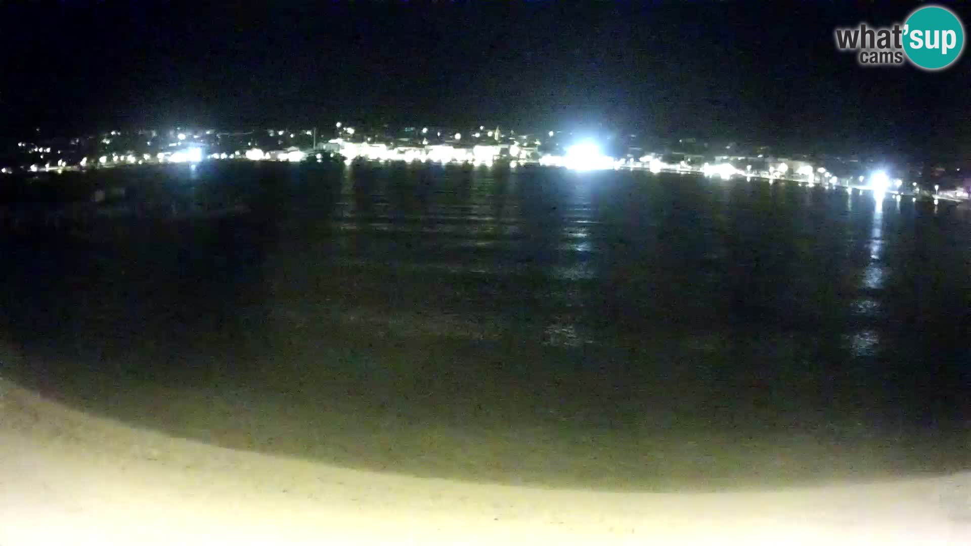 Novalja en vivo – playa de la ciudad