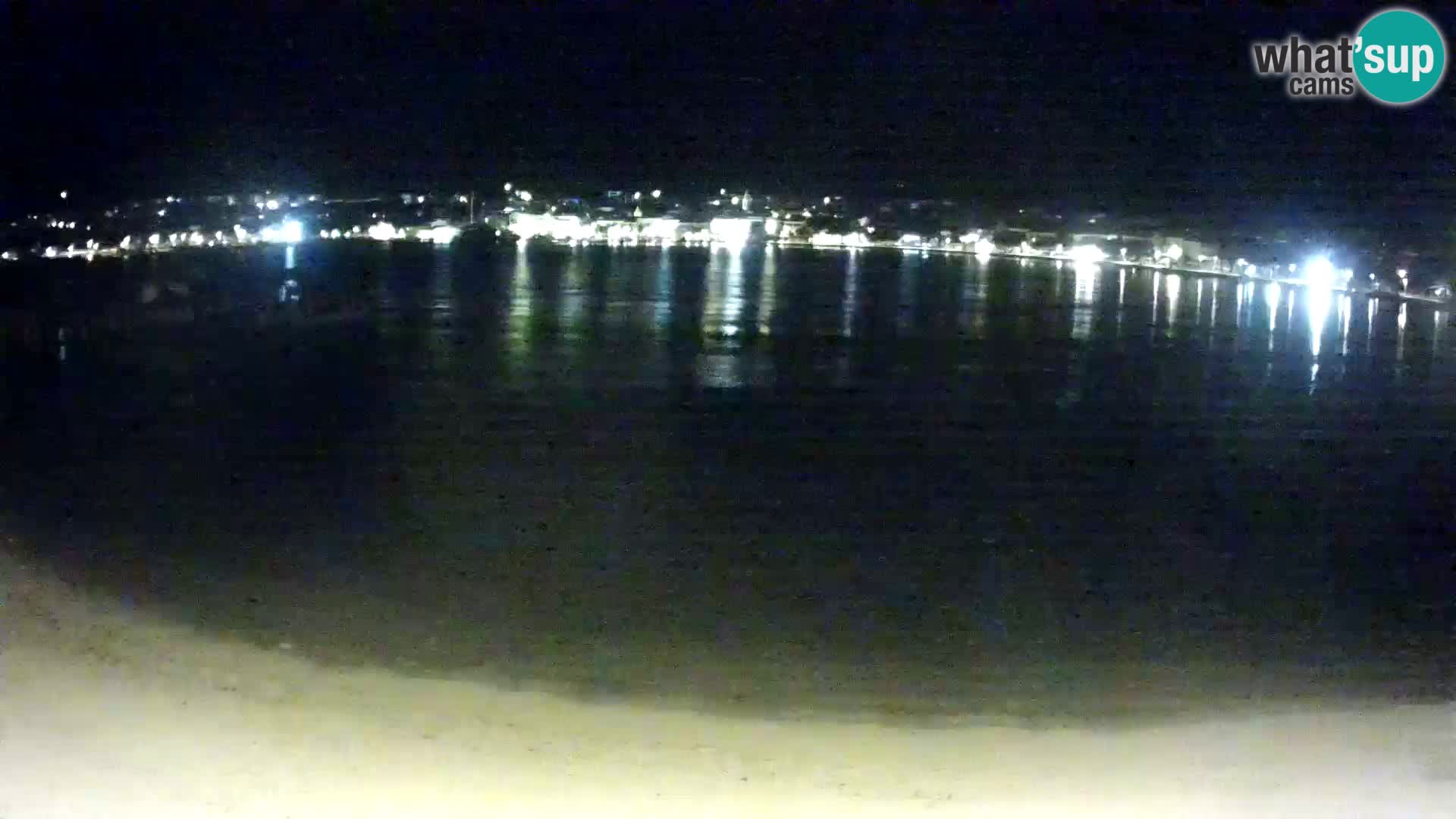 Novalja en vivo – playa de la ciudad