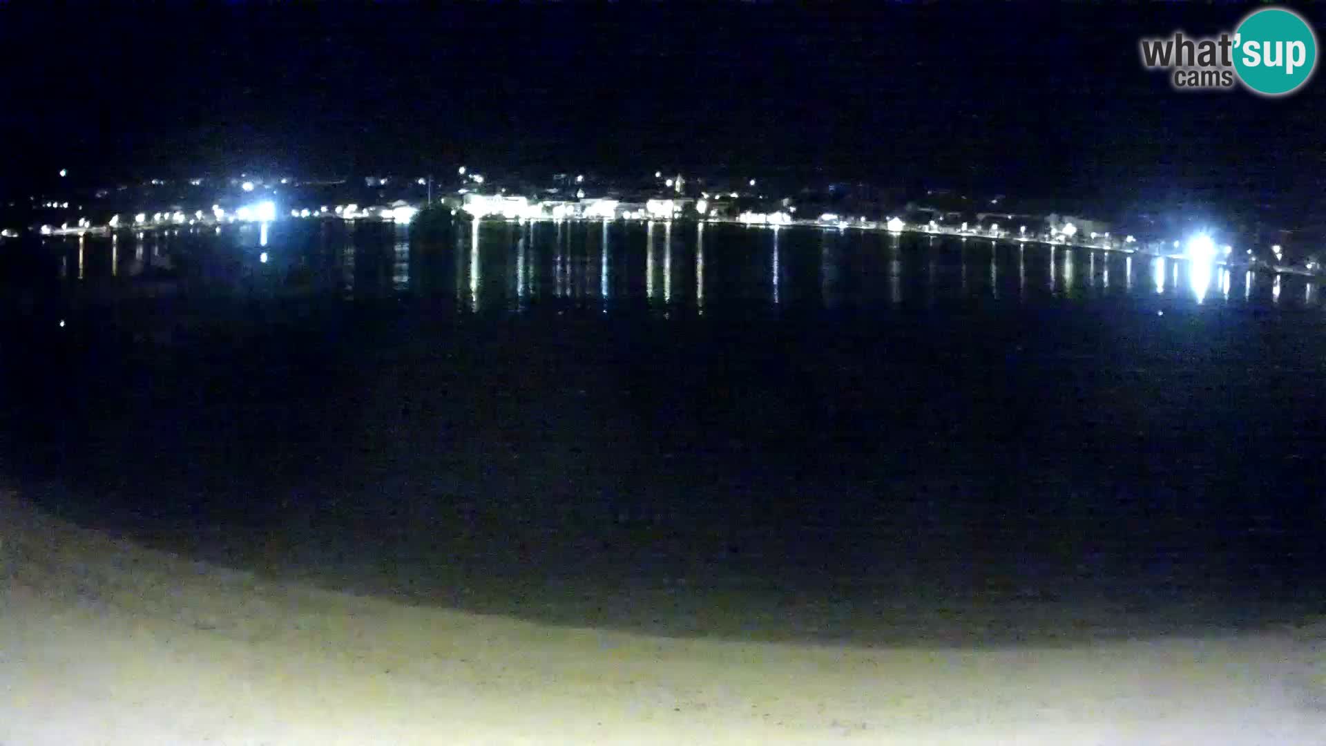 Live webcam Novalja – The Town beach