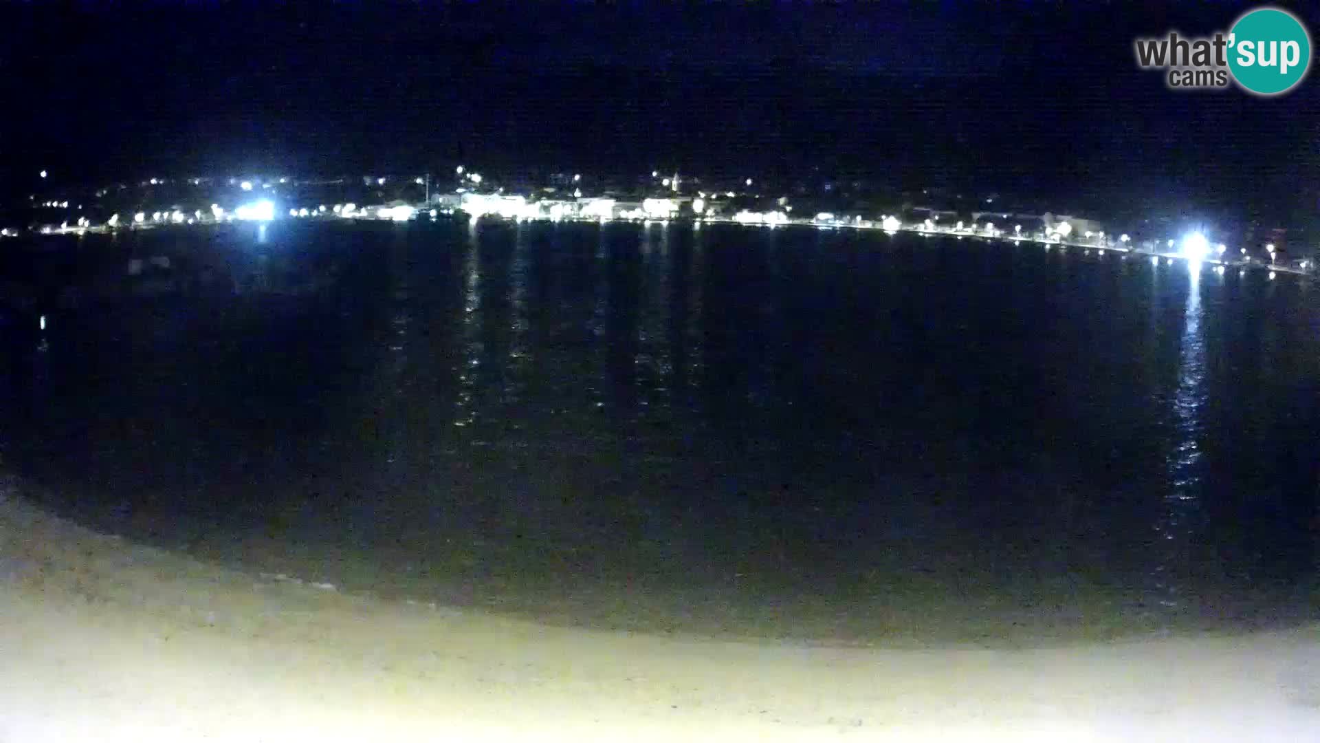 Live webcam Novalja – The Town beach