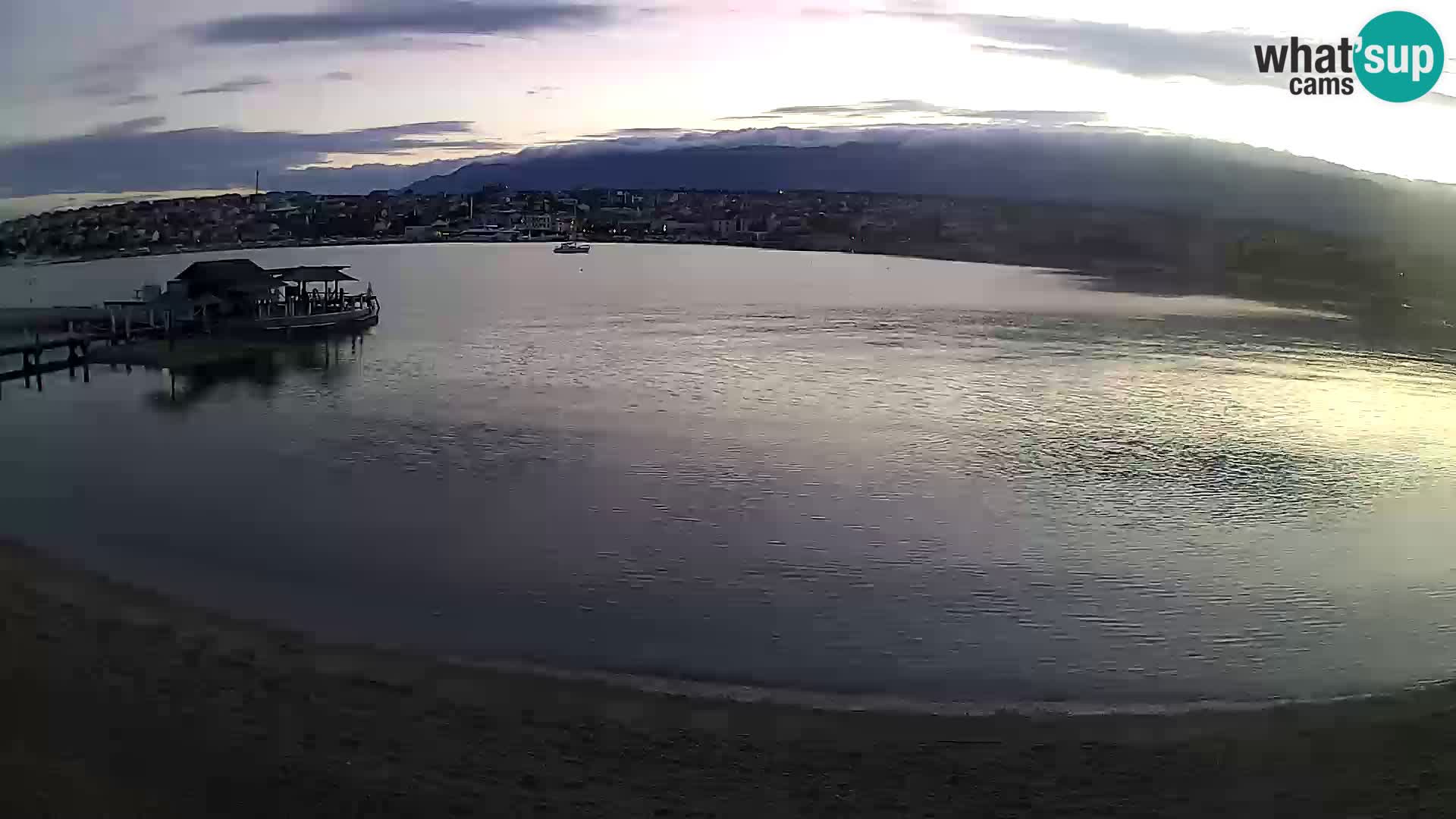 Novalja Kamera v živo – mestna plaža