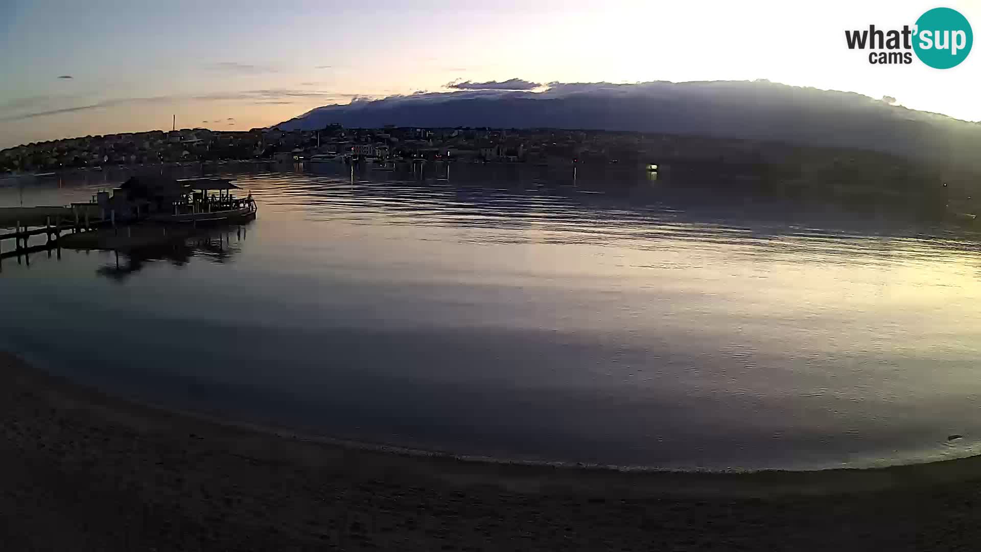 Novalja Kamera v živo – mestna plaža