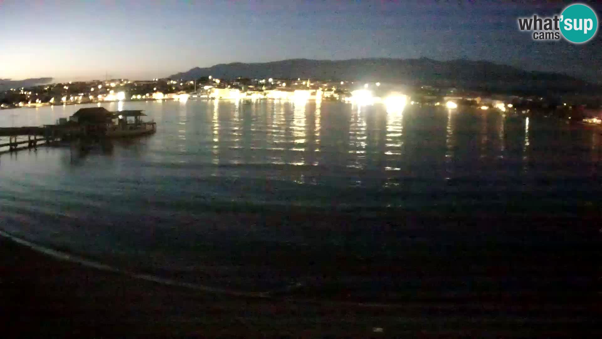 Live webcam Novalja – The Town beach