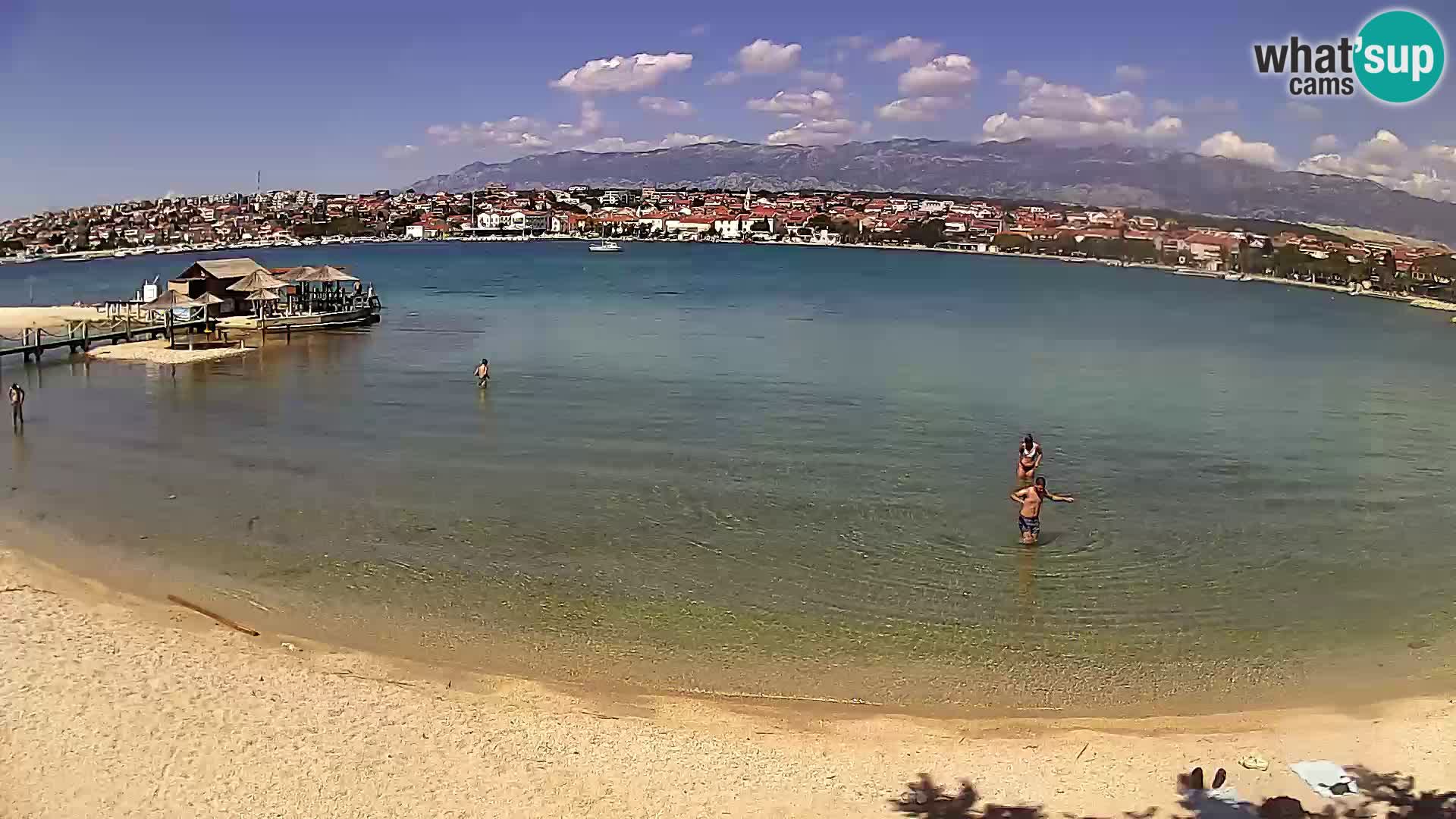 Novalja Kamera u živo – gradska plaža