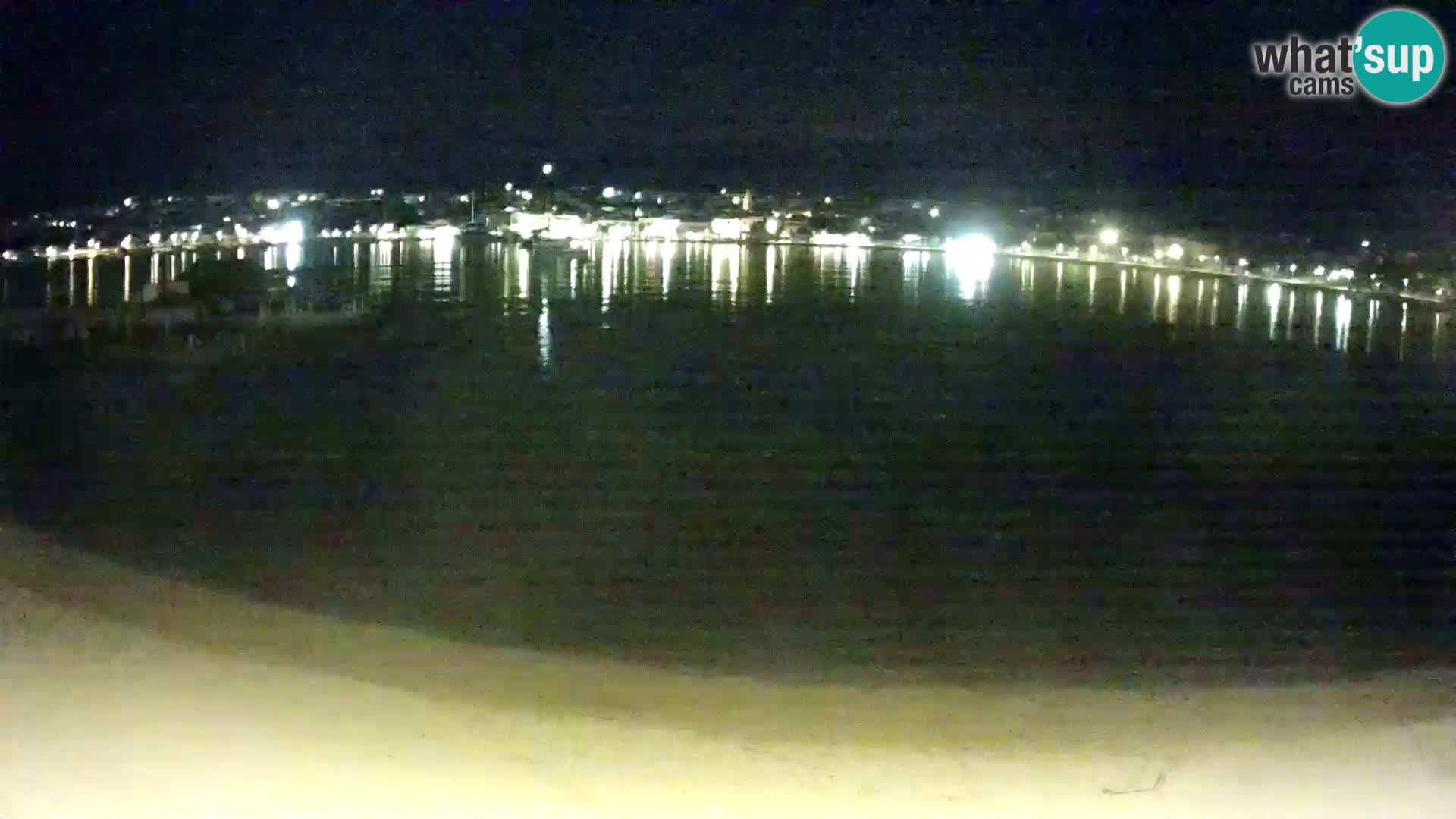 Novalja en vivo – playa de la ciudad