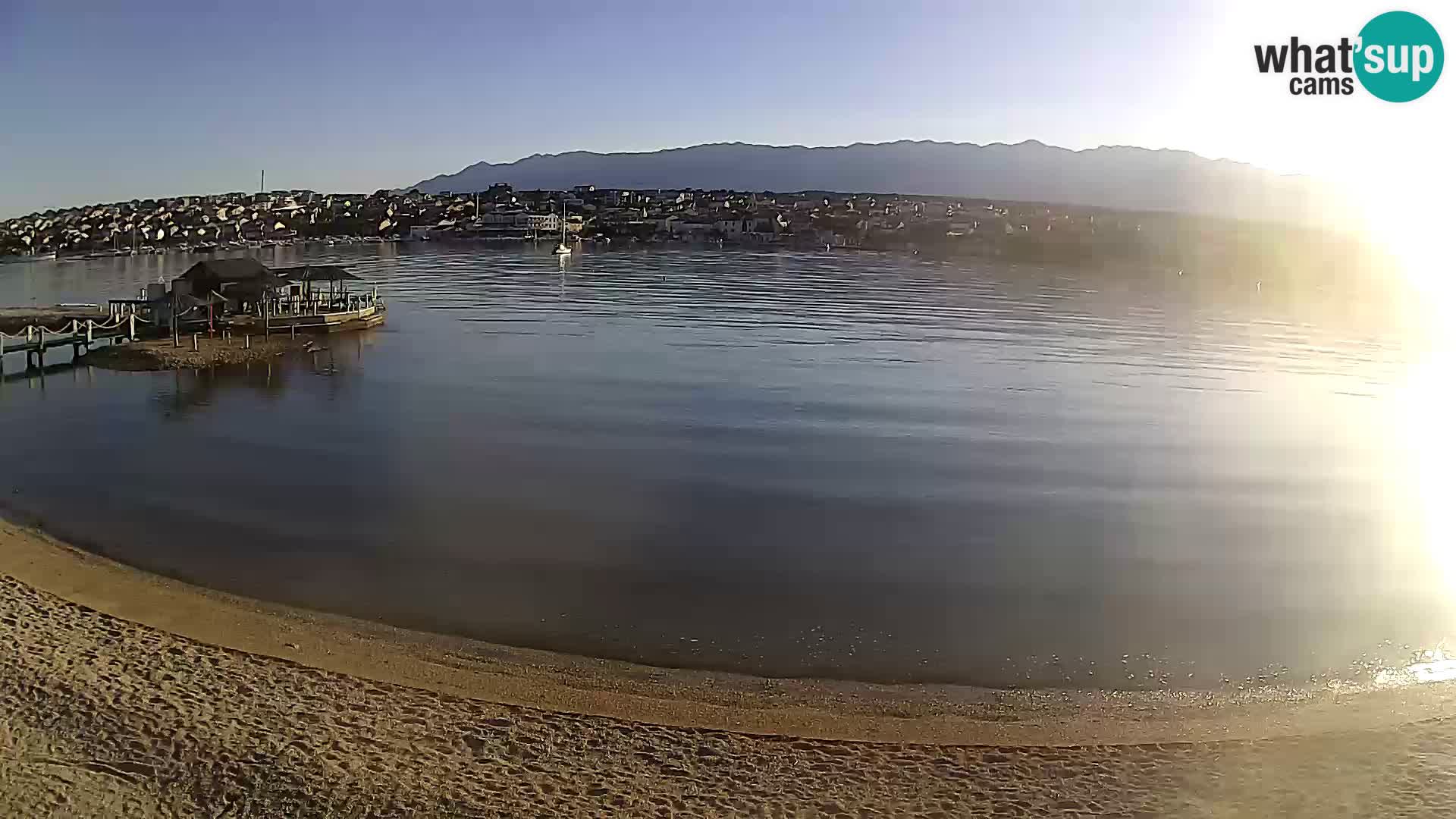 Webcam Novalja – Stadtstrand