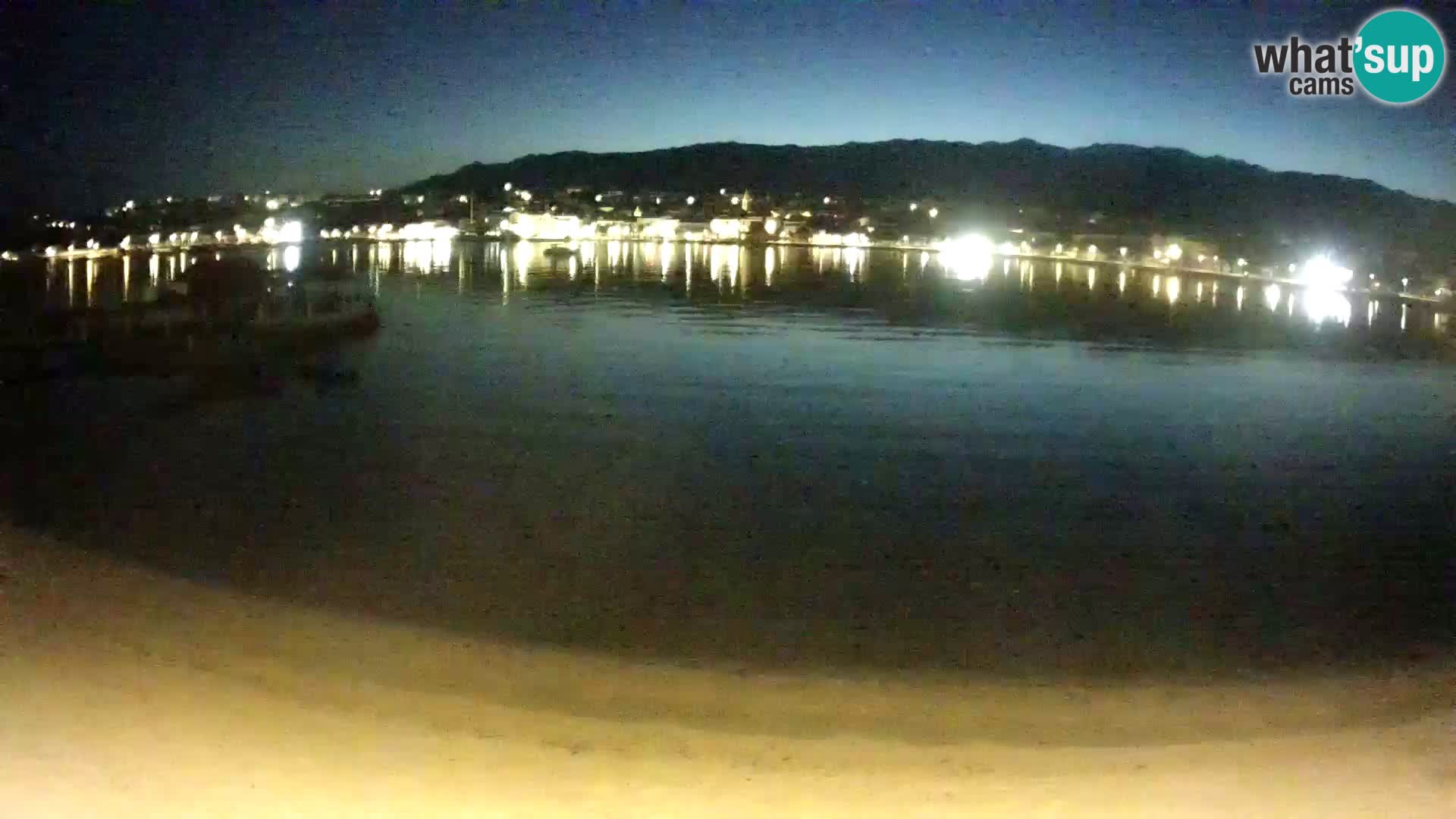 Live webcam Novalja – The Town beach
