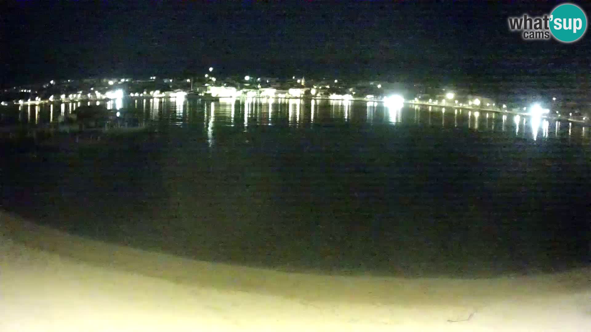 Live webcam Novalja – The Town beach