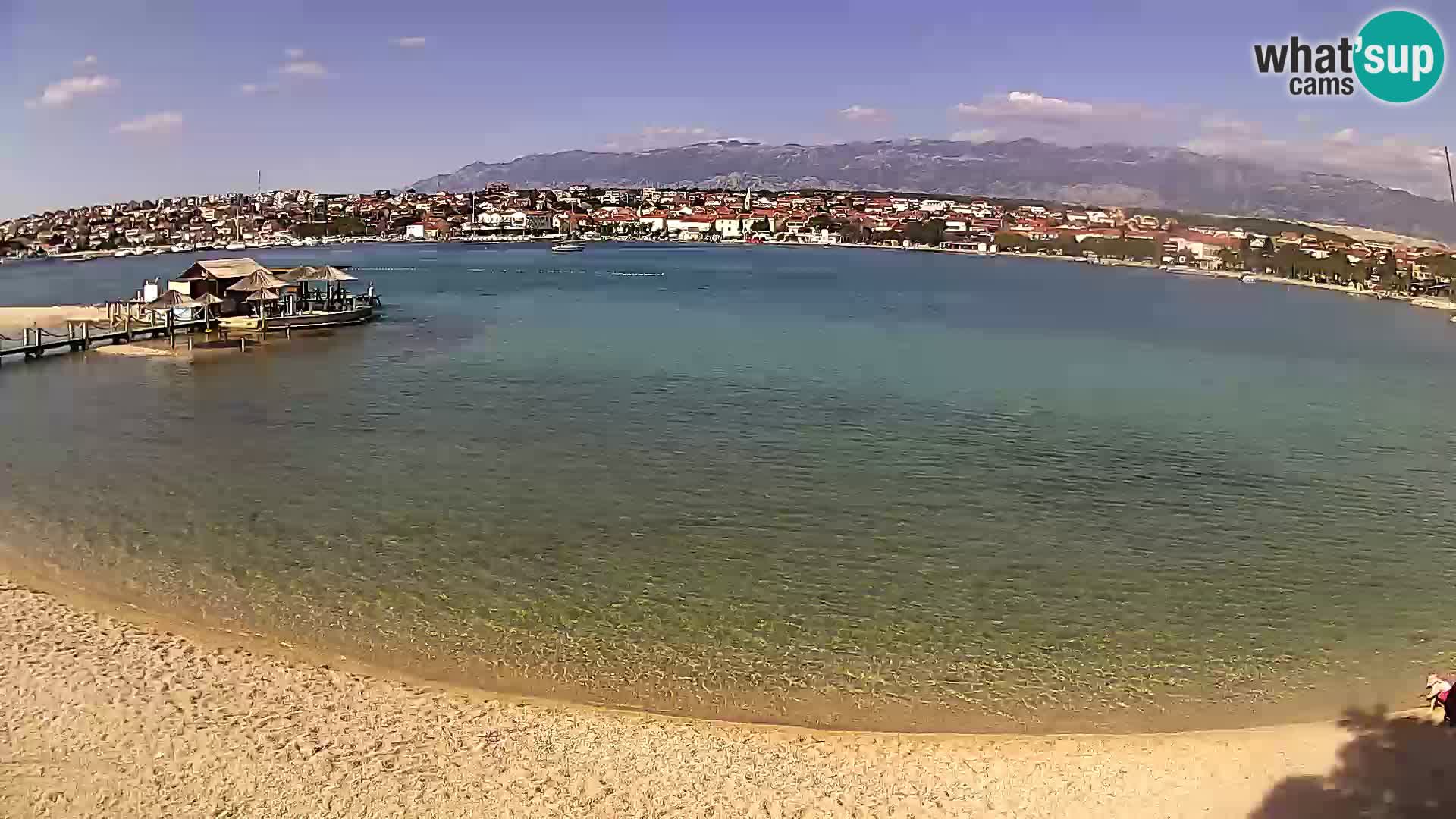 Webcam Novalja – Stadtstrand