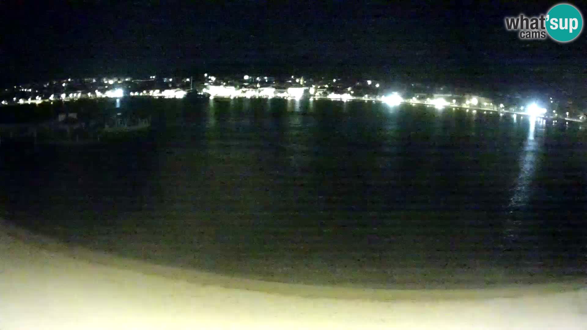 Live webcam Novalja – The Town beach