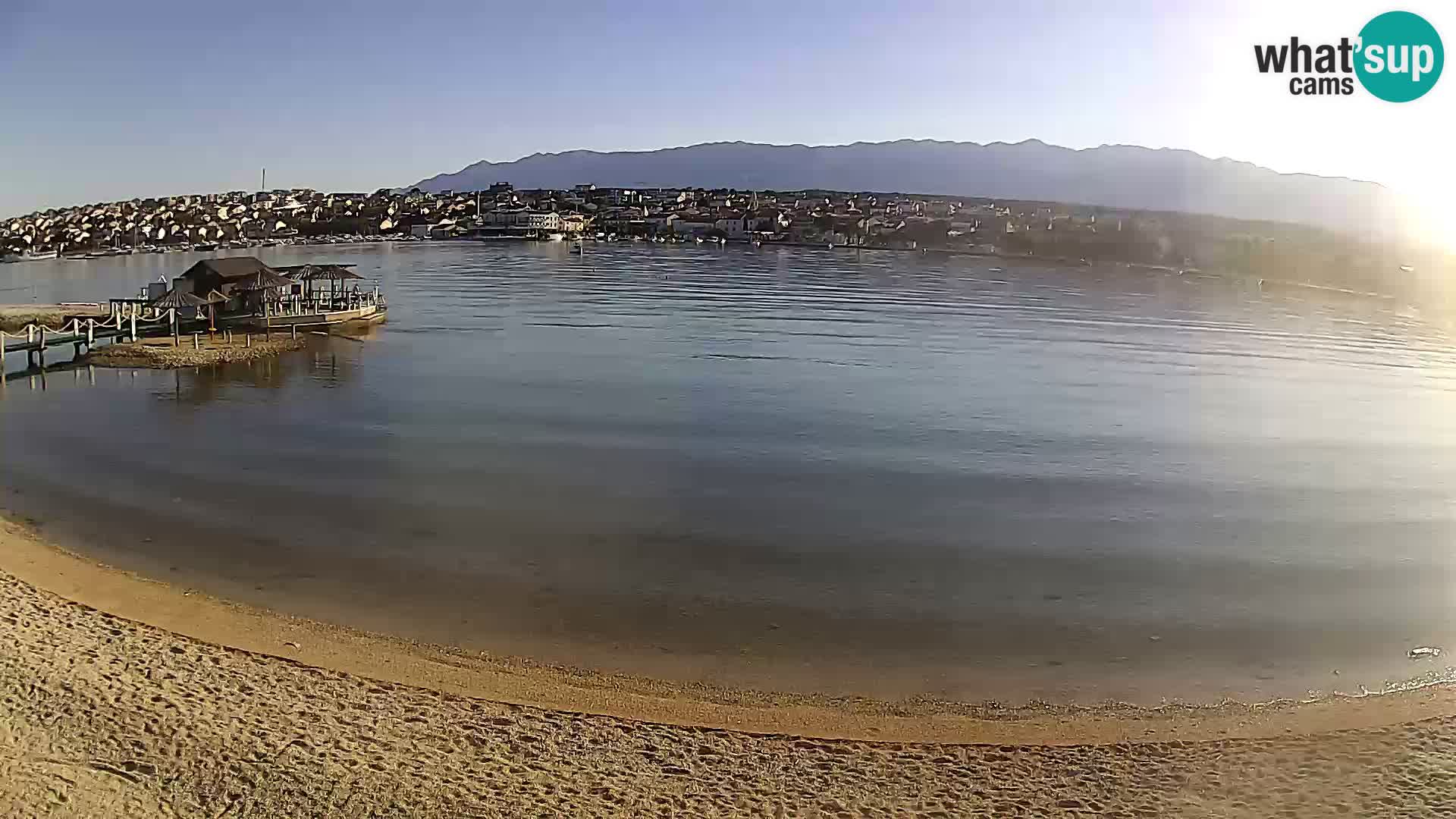 Webcam Novalja – Stadtstrand