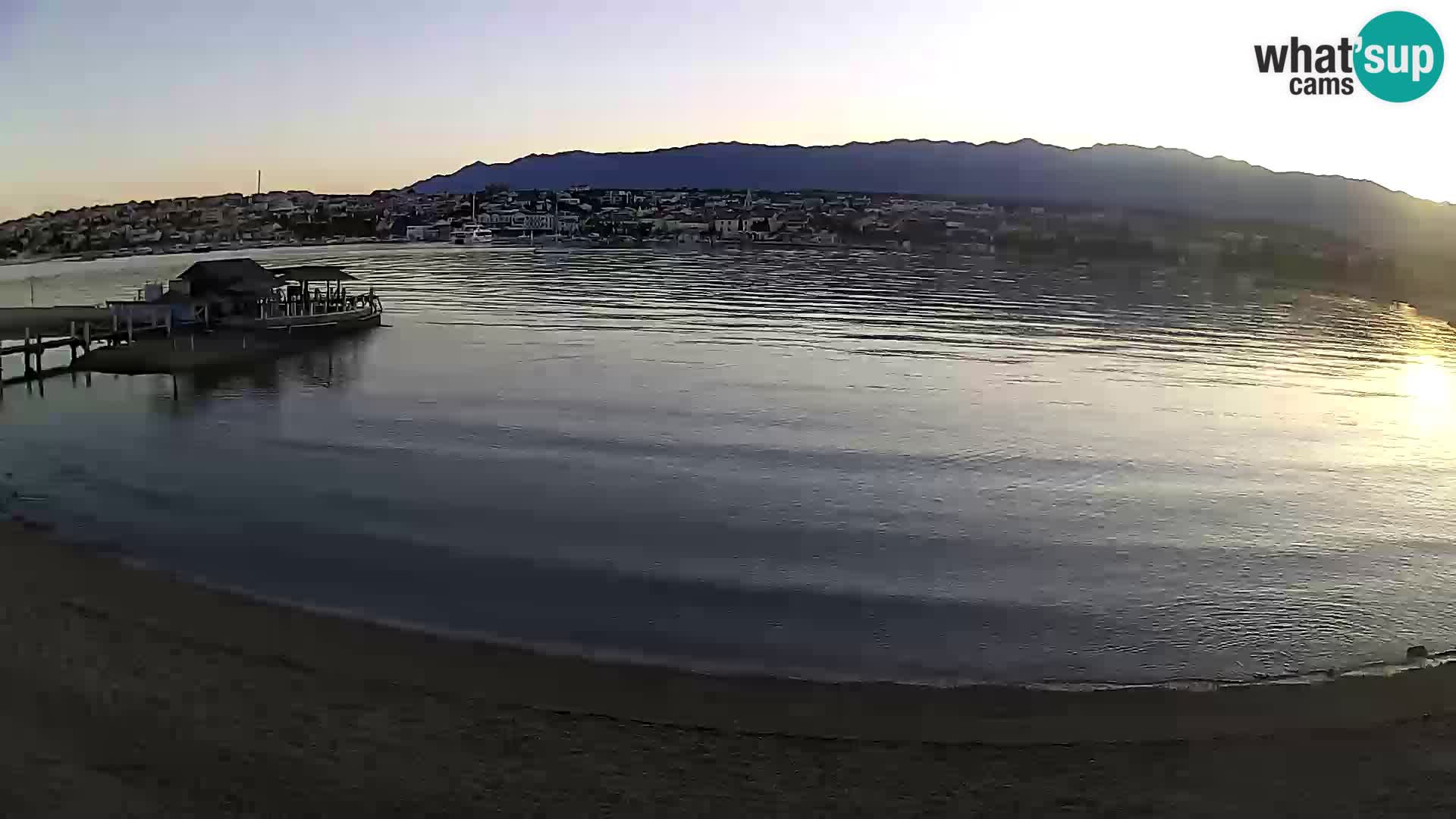Novalja Kamera v živo – mestna plaža