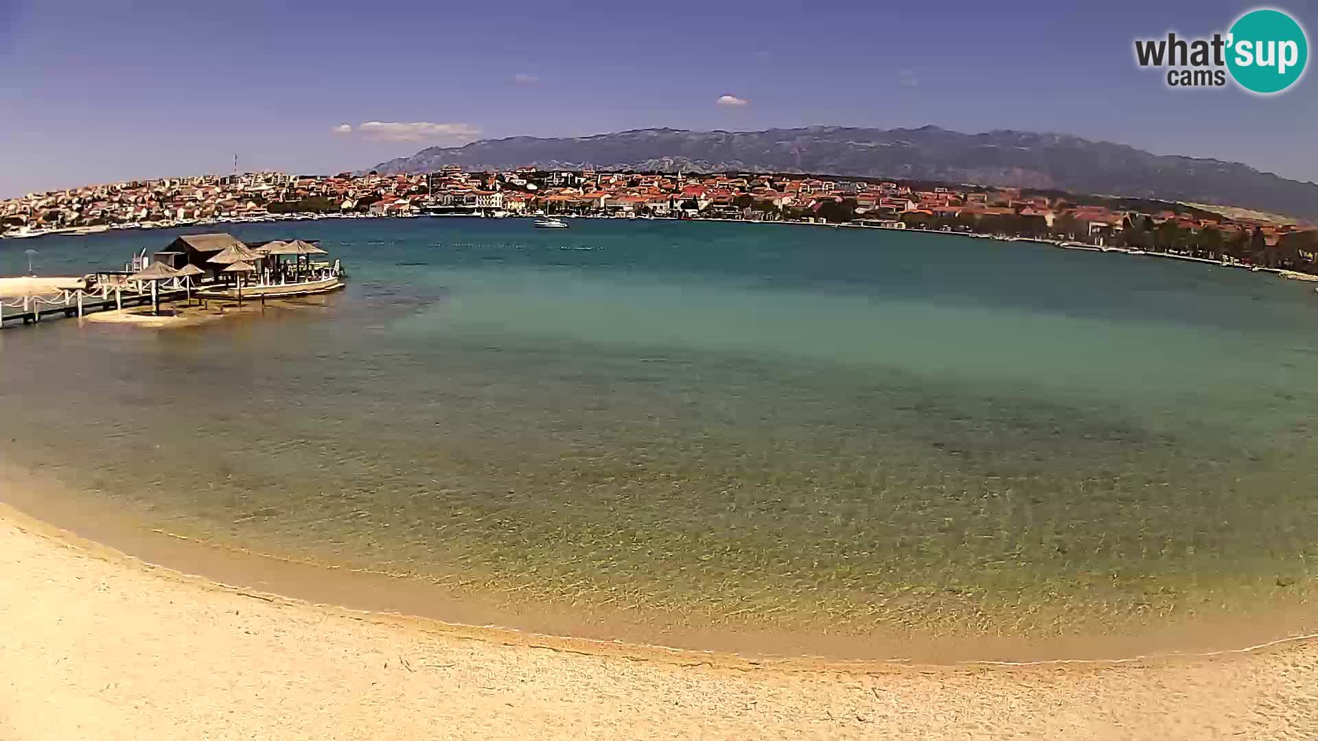 Webcam Novalja – Stadtstrand