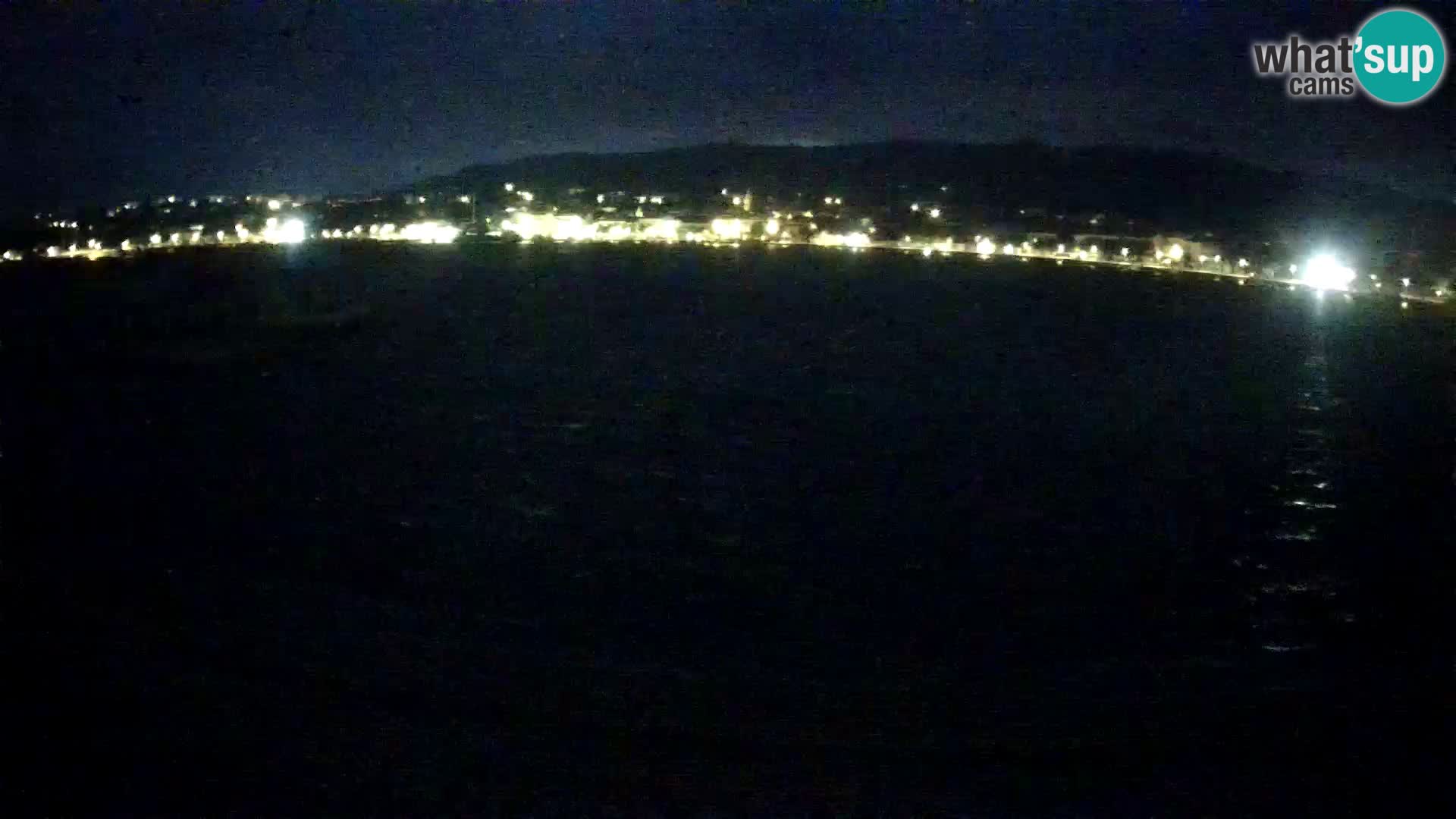 Live webcam Novalja – The Town beach