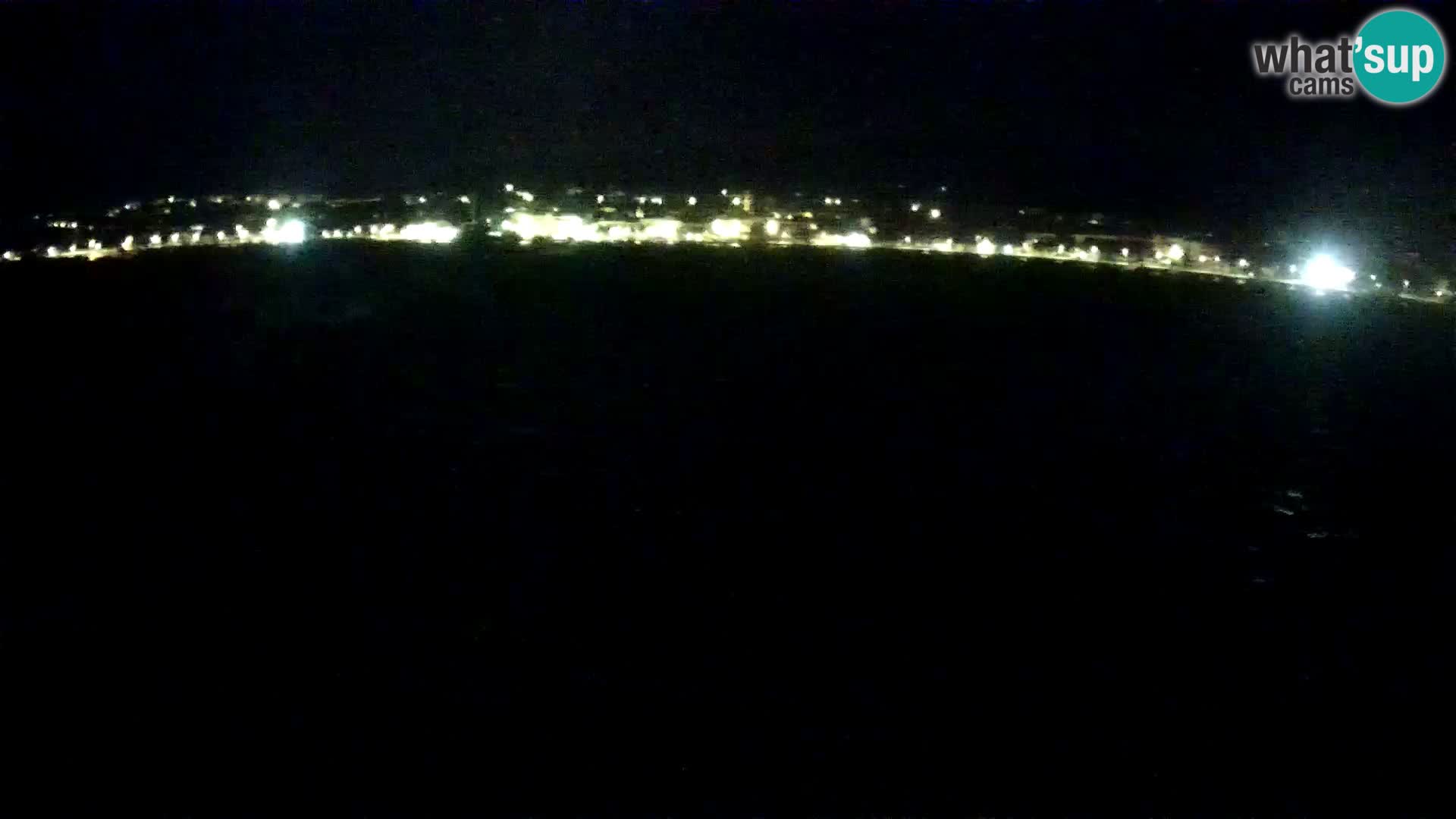 Live webcam Novalja – The Town beach