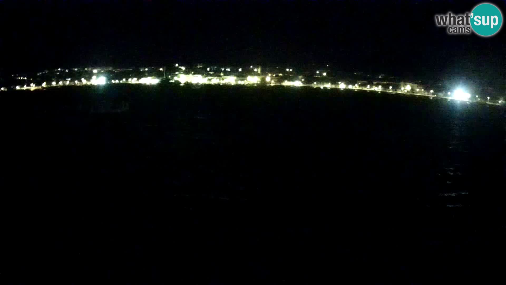 Live webcam Novalja – The Town beach