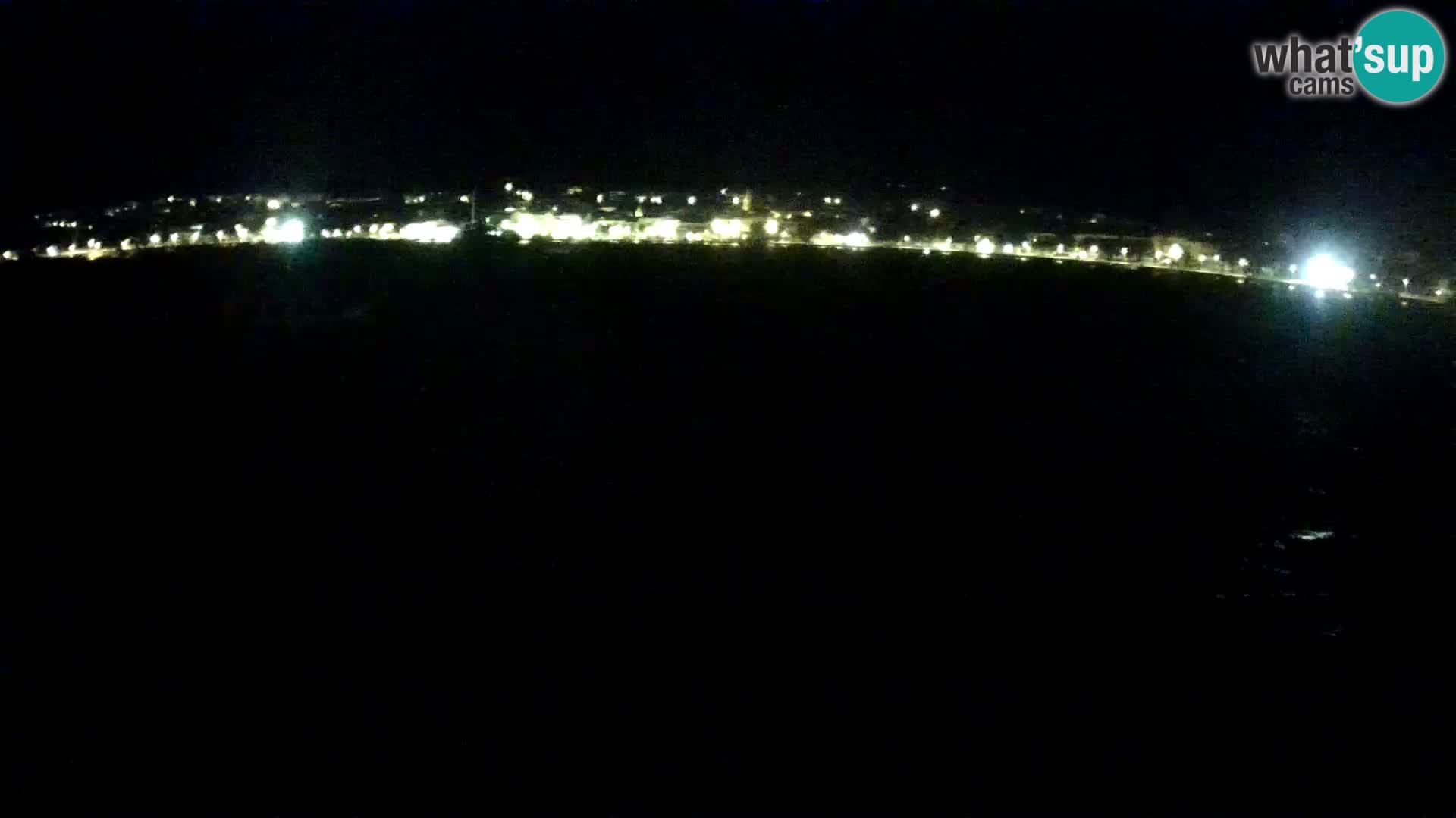 Live webcam Novalja – The Town beach