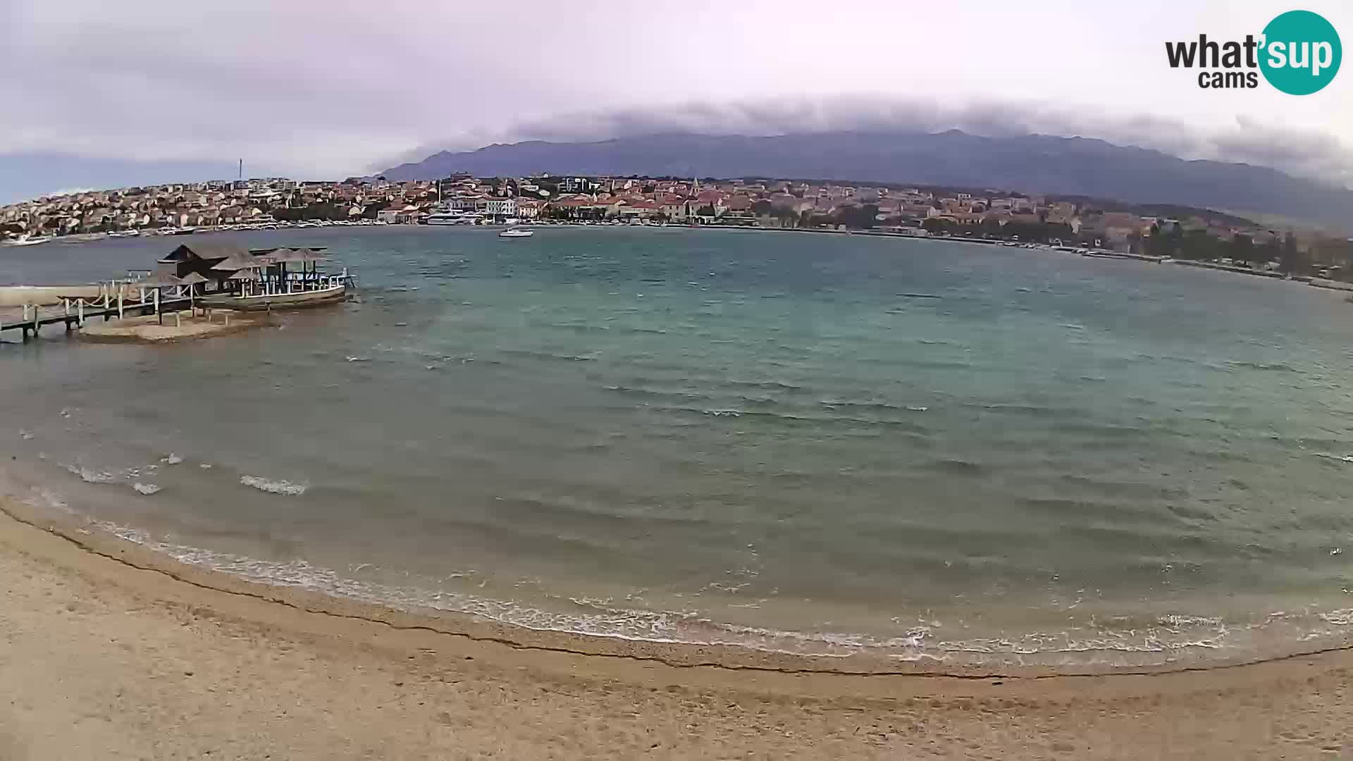 Novalja Kamera u živo – gradska plaža
