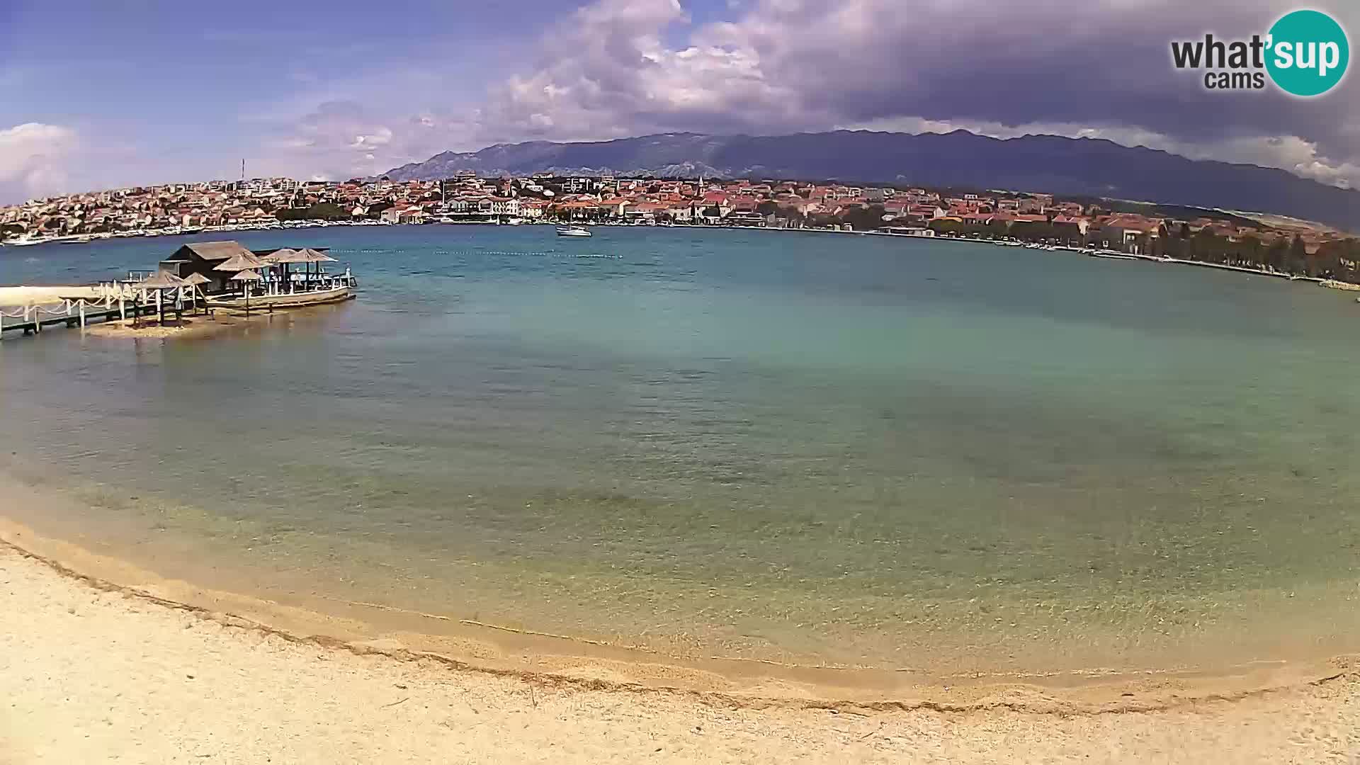 Novalja Kamera u živo – gradska plaža