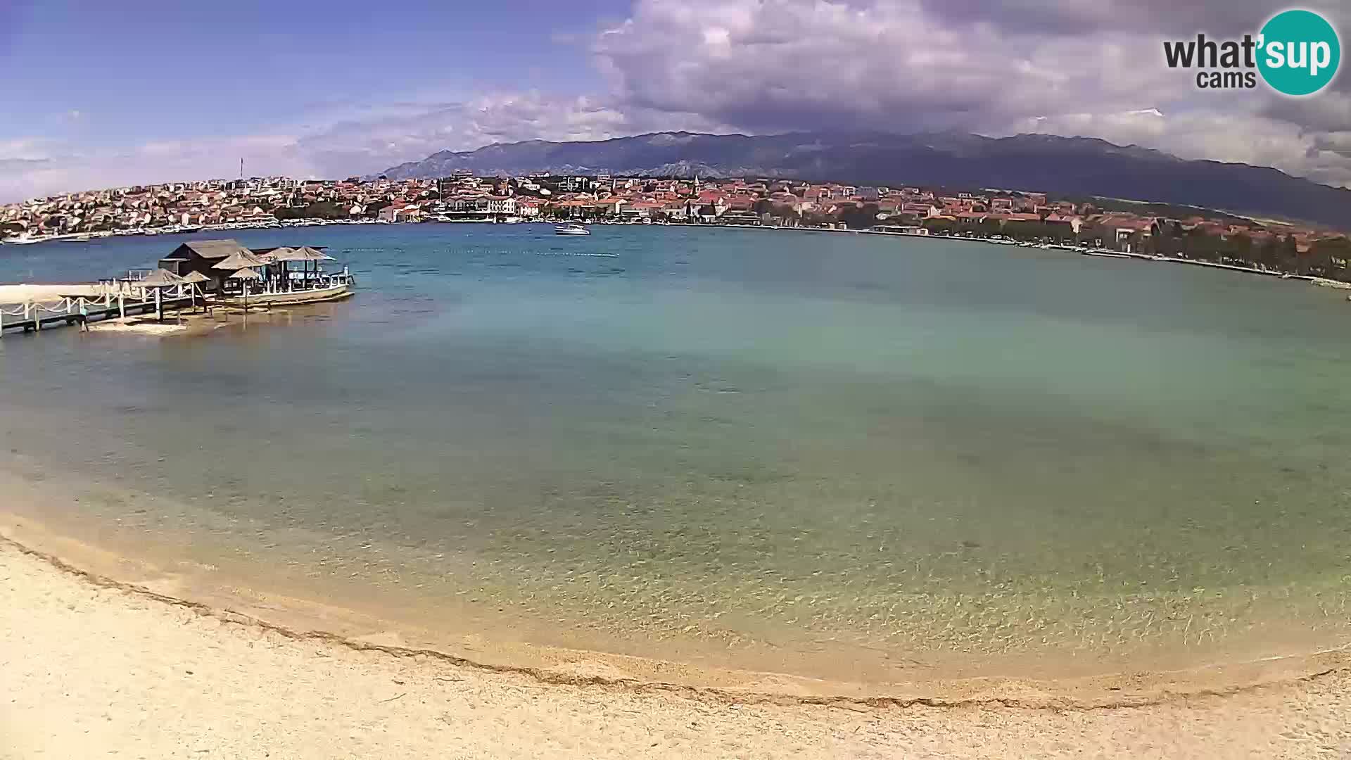 Novalja Kamera u živo – gradska plaža
