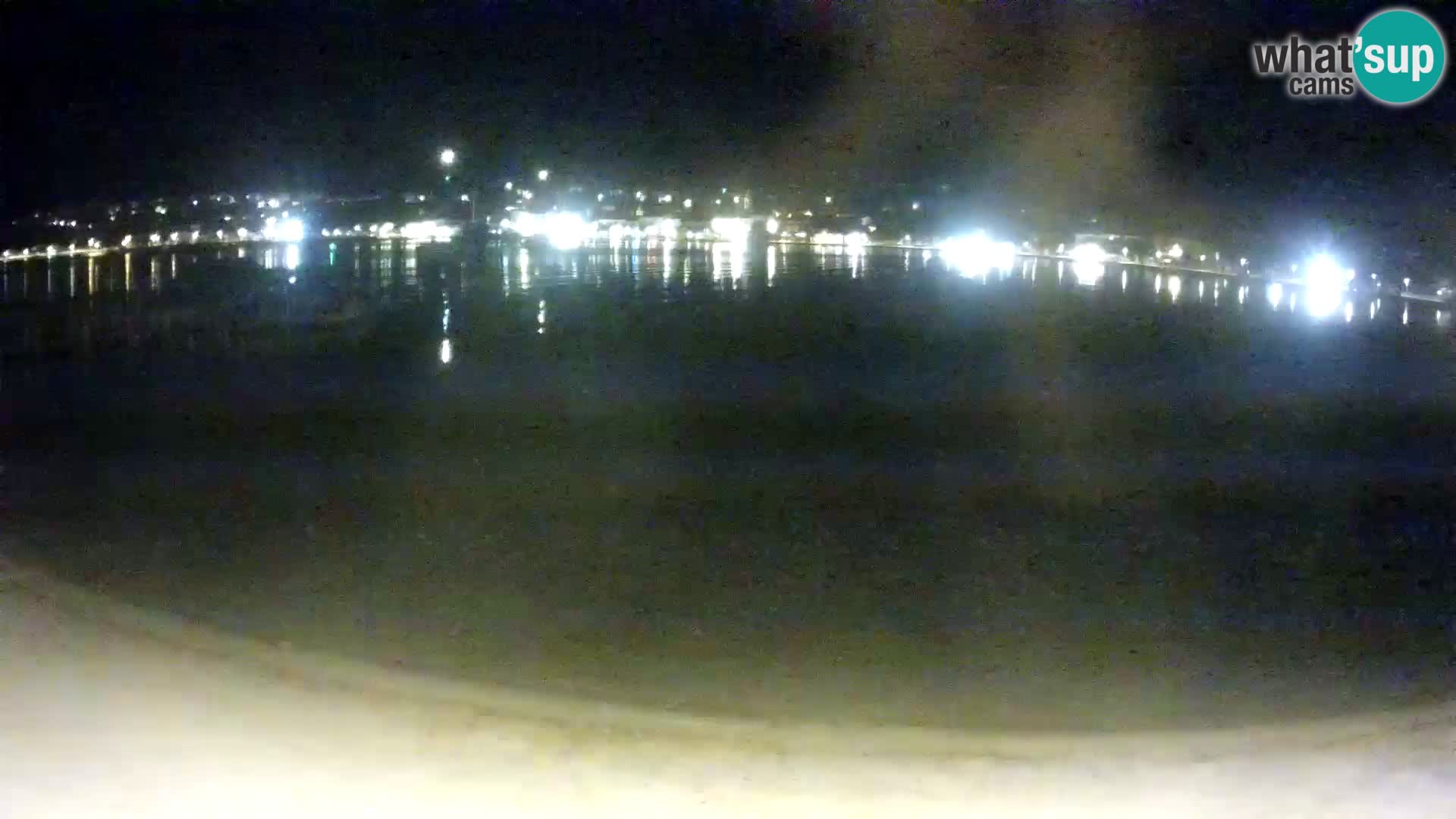 Novalja livecam – plage de la ville