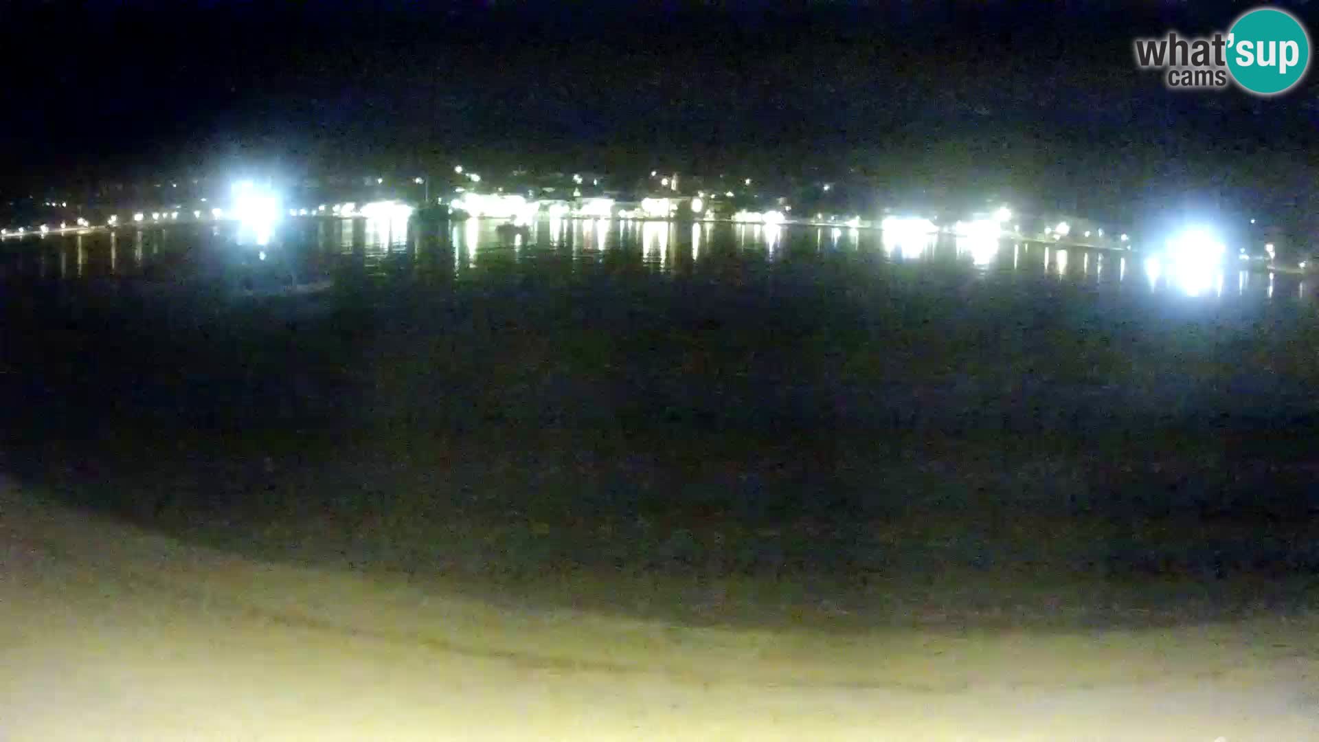 Novalja webcam – spiaggia cittadina