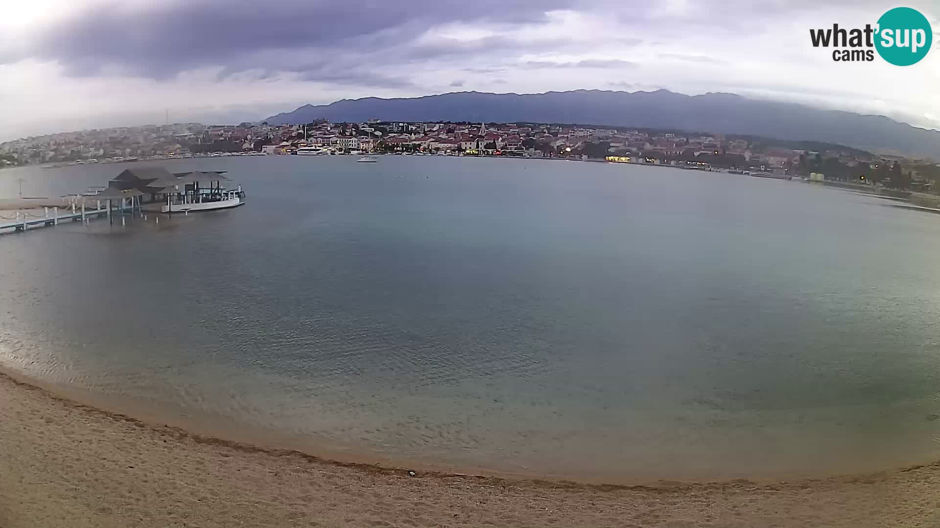Novalja Kamera u živo – gradska plaža