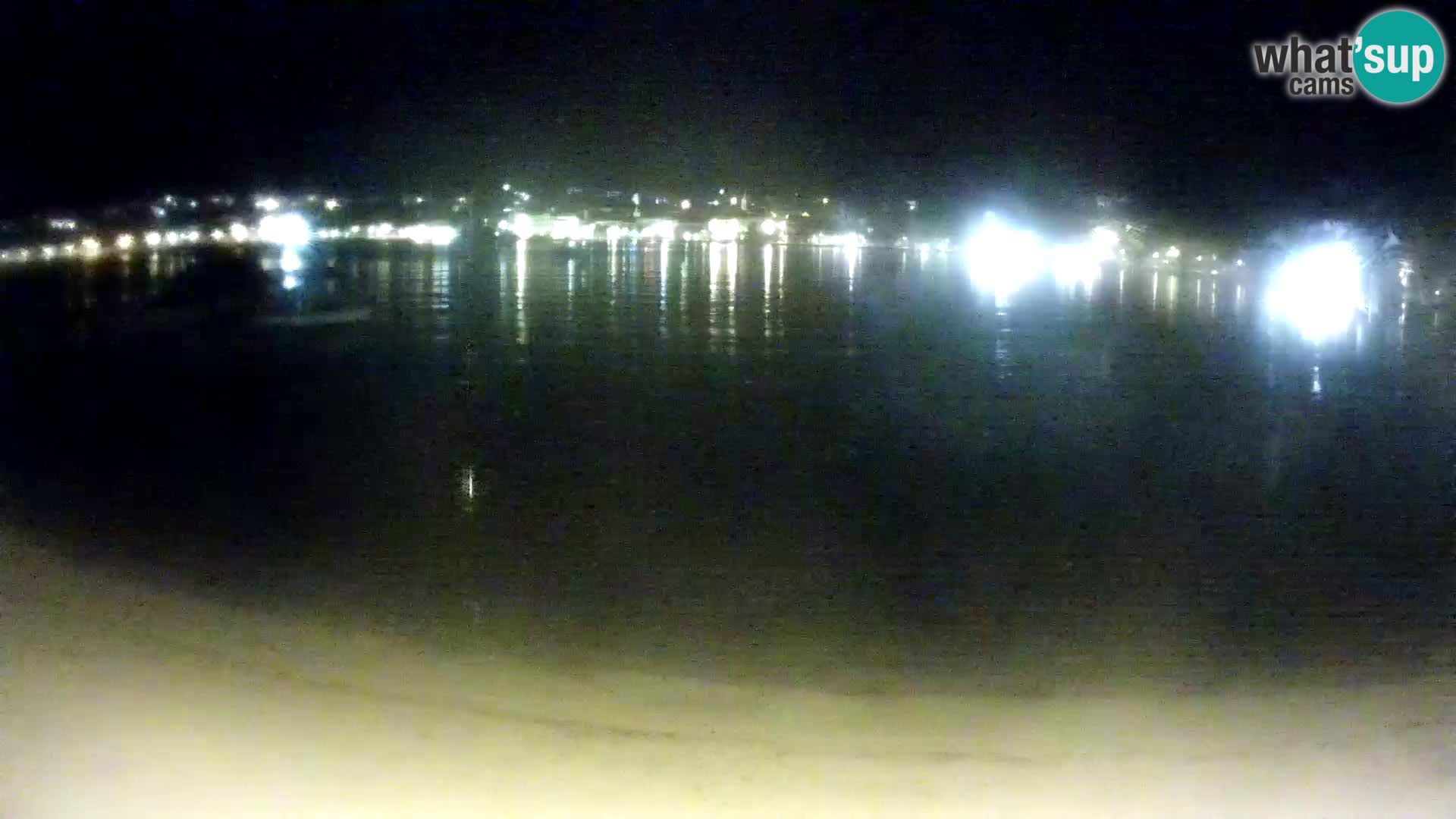 Novalja Kamera v živo – mestna plaža