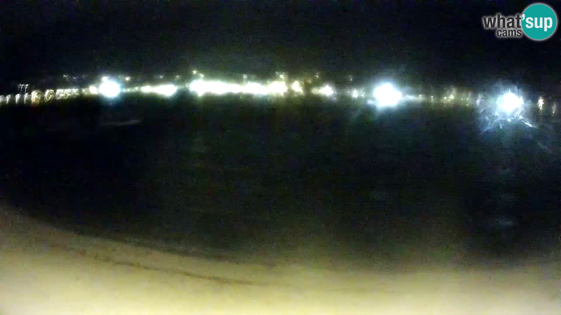 Novalja Kamera v živo – mestna plaža