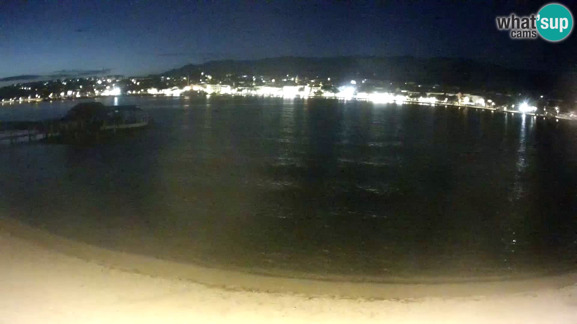 Novalja Kamera v živo – mestna plaža