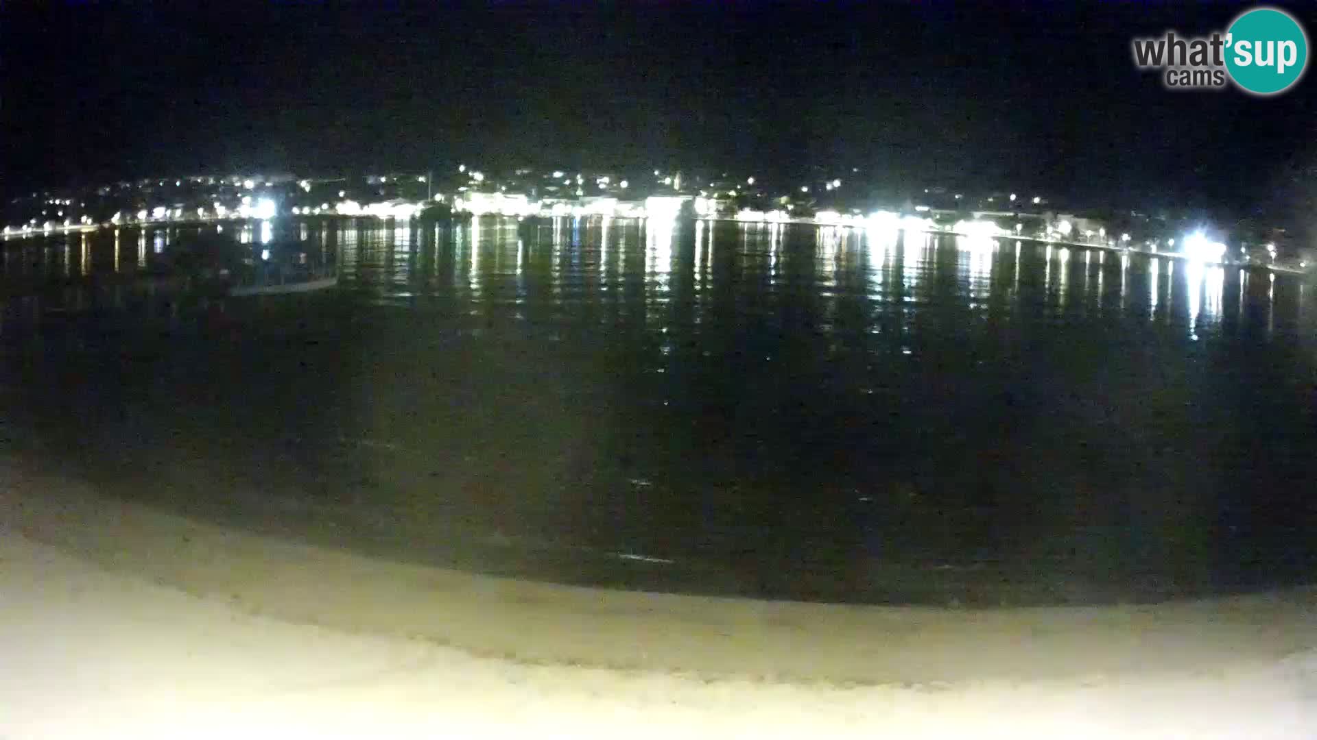 Novalja livecam – plage de la ville