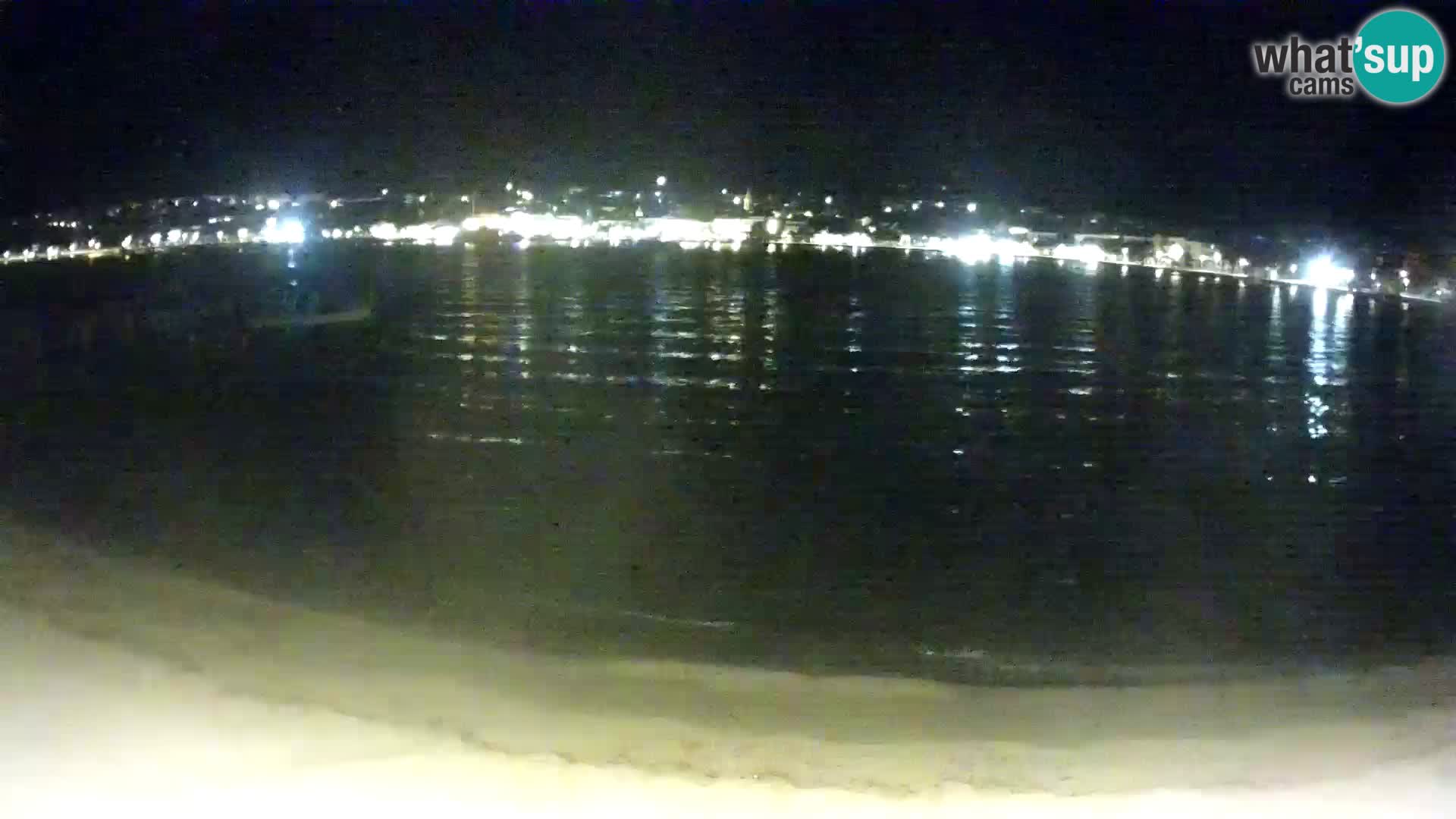 Novalja webcam – spiaggia cittadina