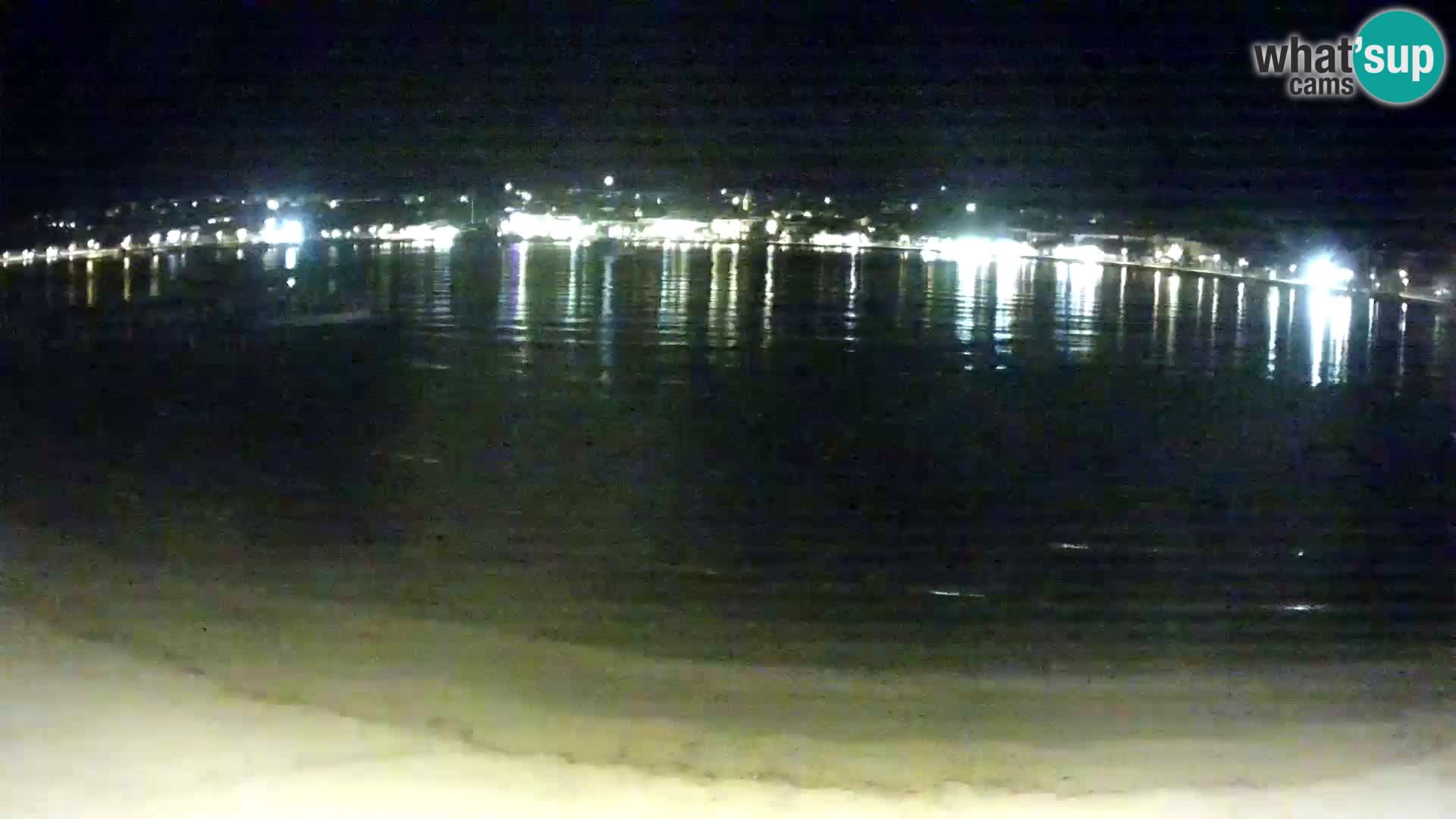 Novalja webcam – spiaggia cittadina