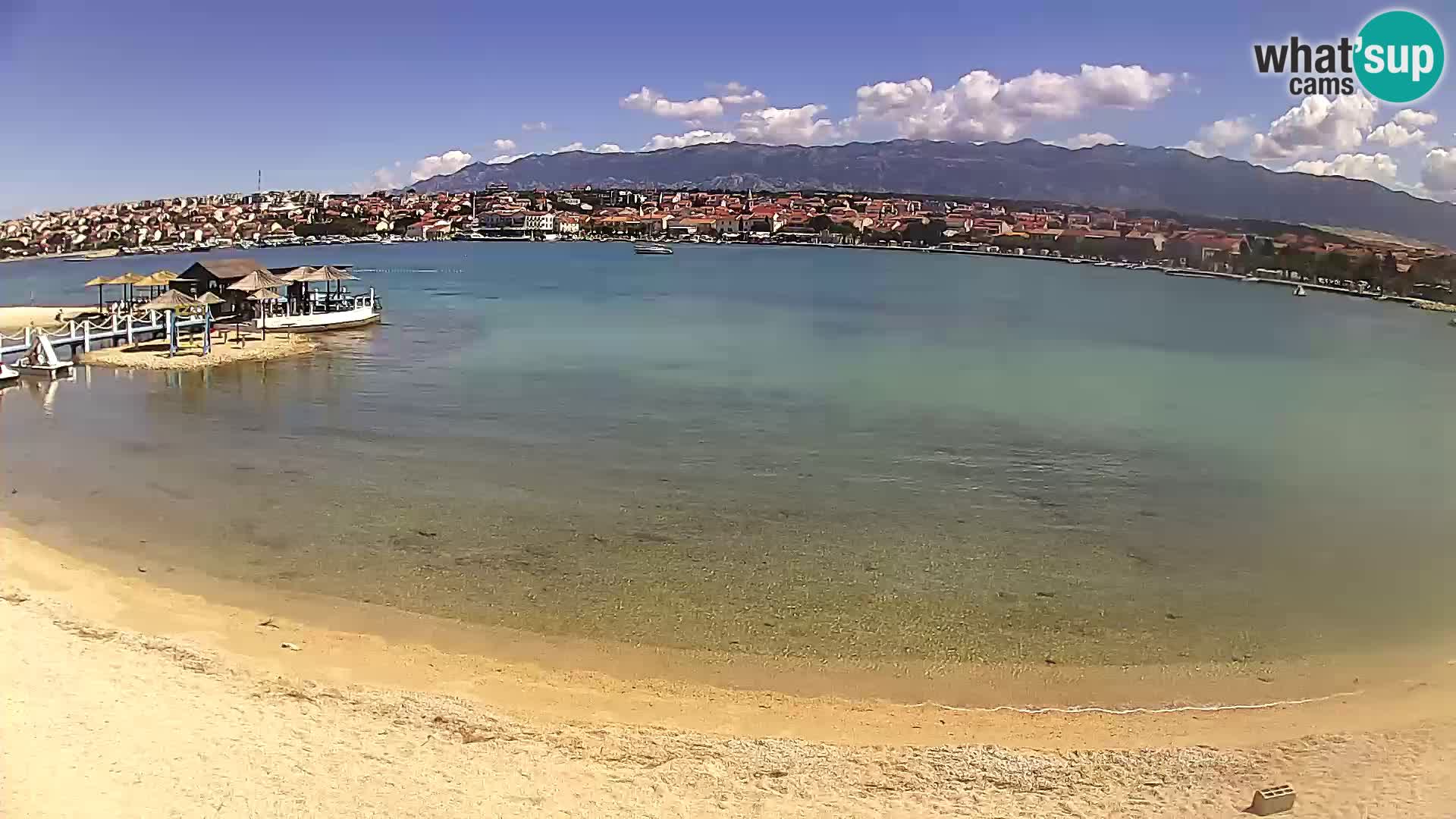 Webcam Novalja – Stadtstrand