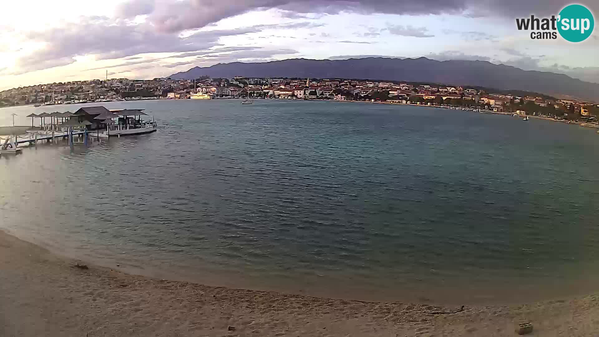 Webcam Novalja – Stadtstrand