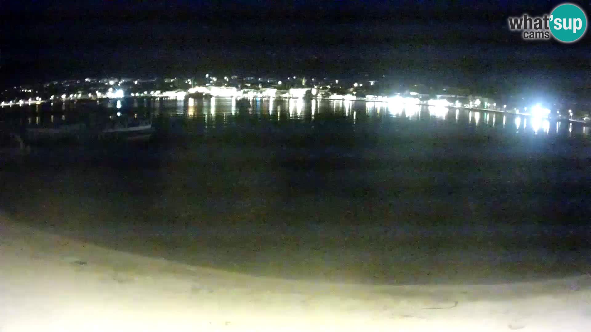 Novalja webcam – spiaggia cittadina