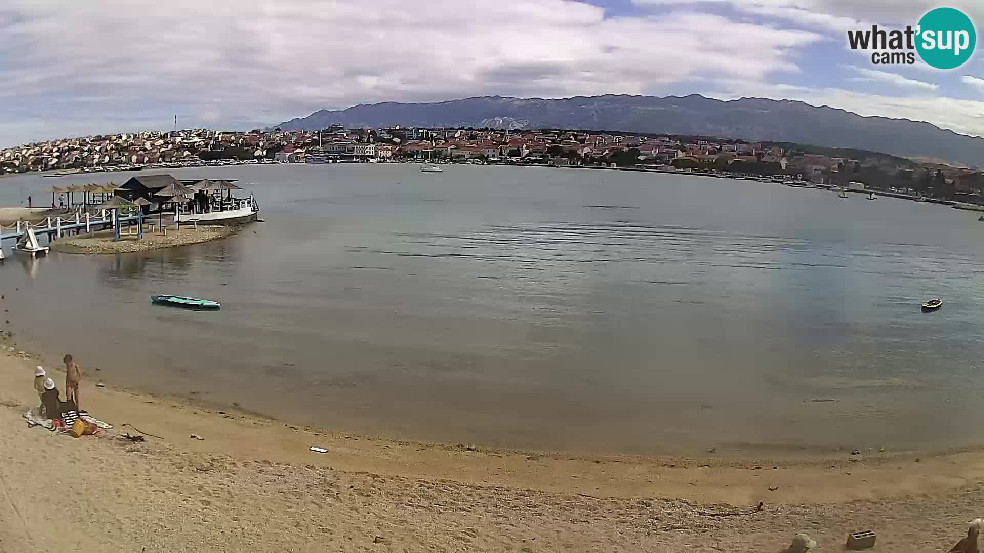 Webcam Novalja – Stadtstrand