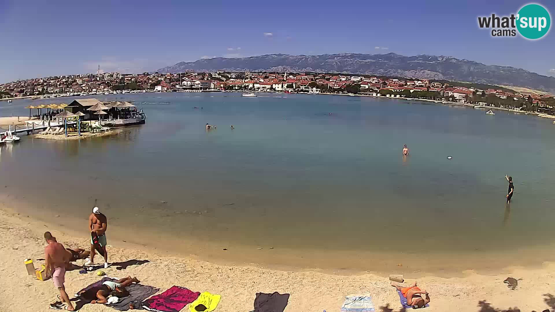 Novalja Kamera u živo – gradska plaža