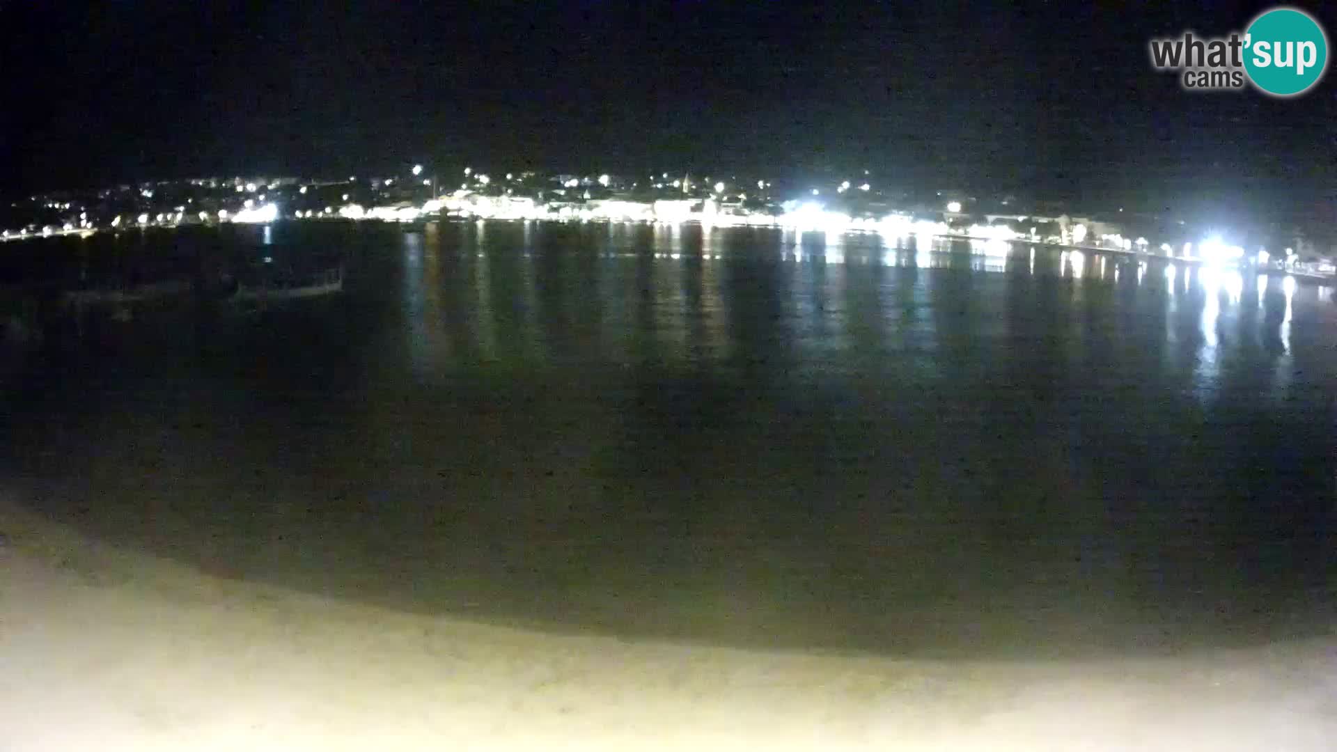 Novalja livecam – plage de la ville