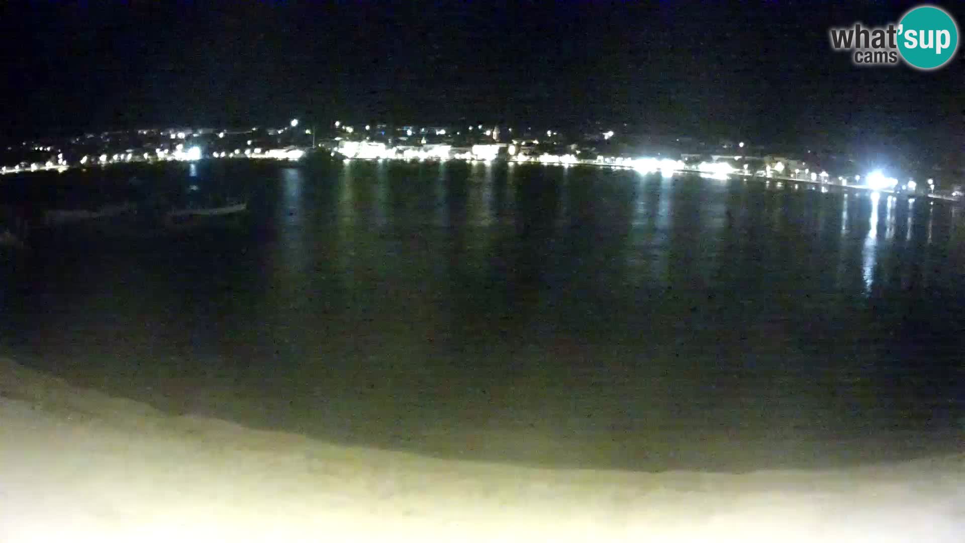 Novalja livecam – plage de la ville
