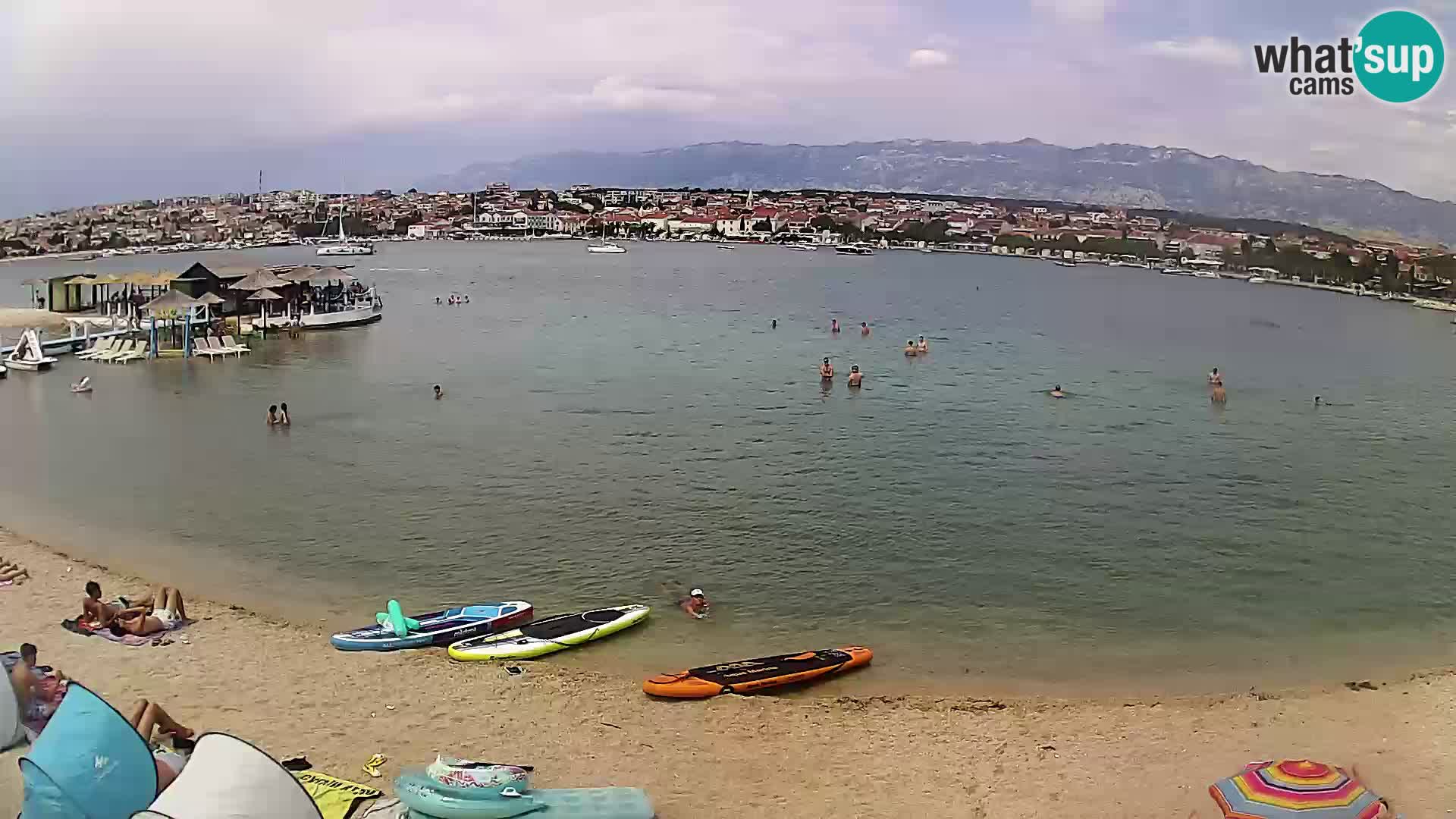 Webcam Novalja – Stadtstrand