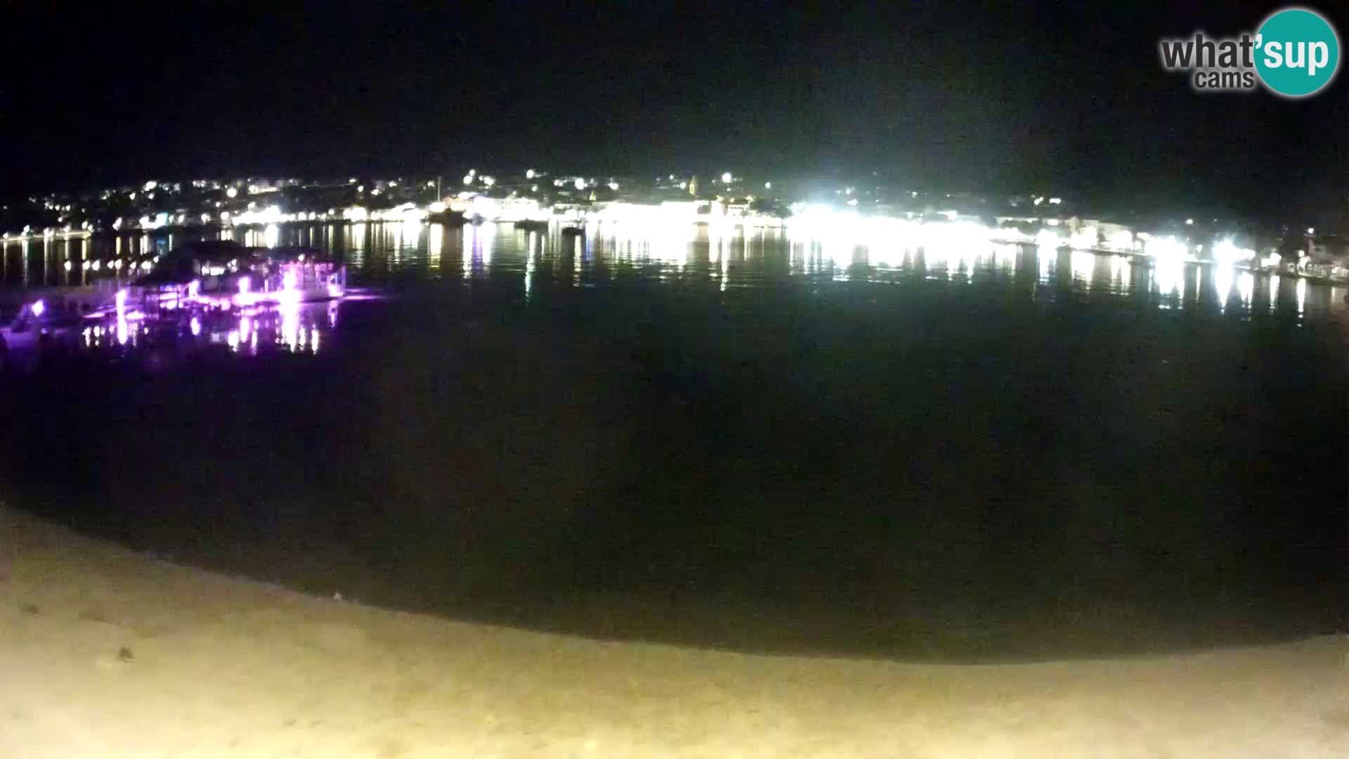 Novalja Kamera v živo – mestna plaža