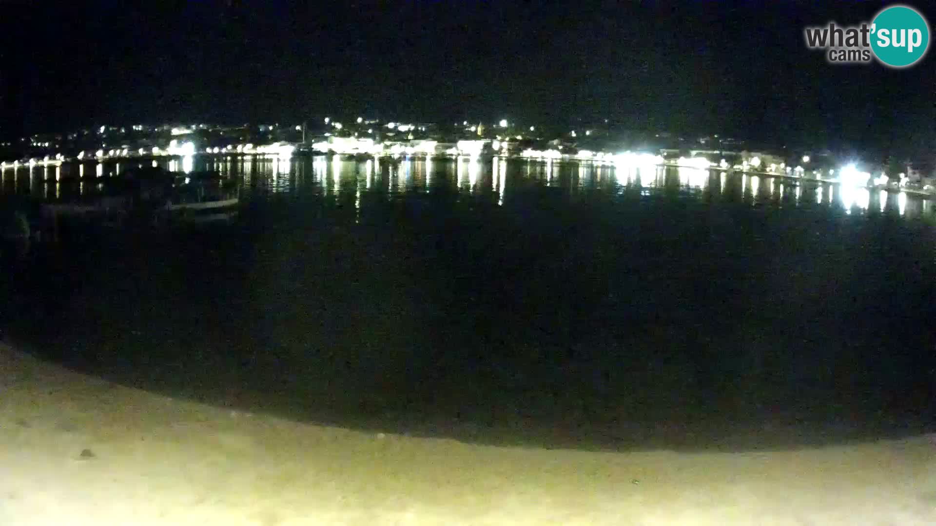 Novalja Kamera v živo – mestna plaža