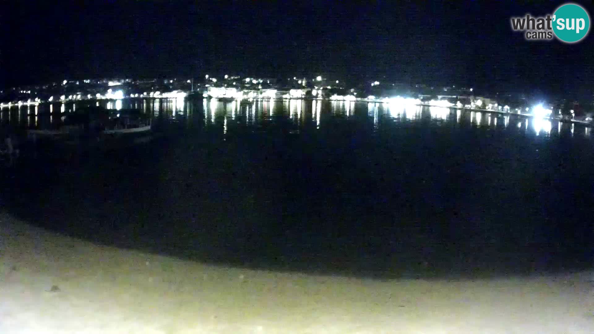 Novalja livecam – plage de la ville