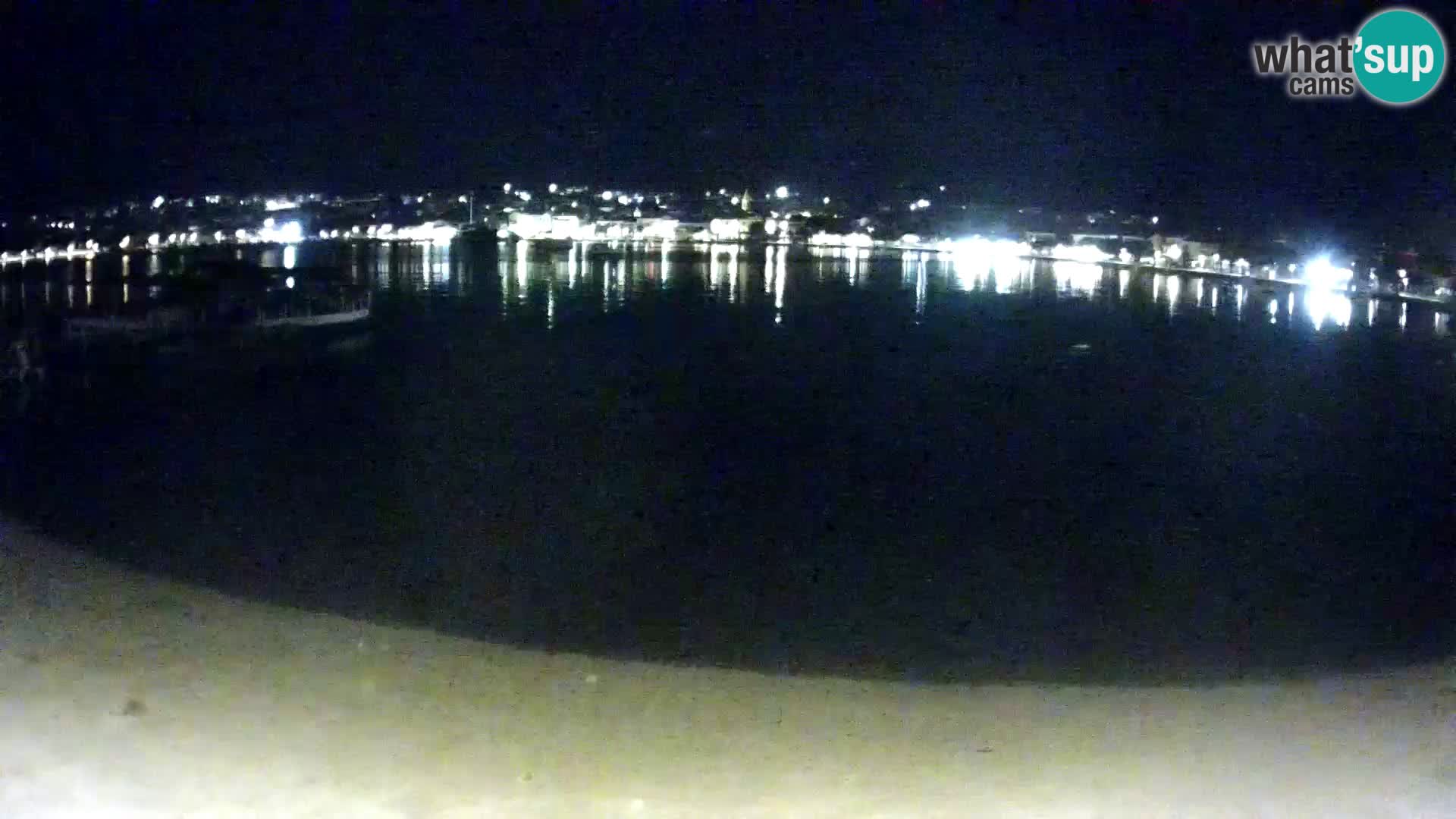 Novalja webcam – spiaggia cittadina